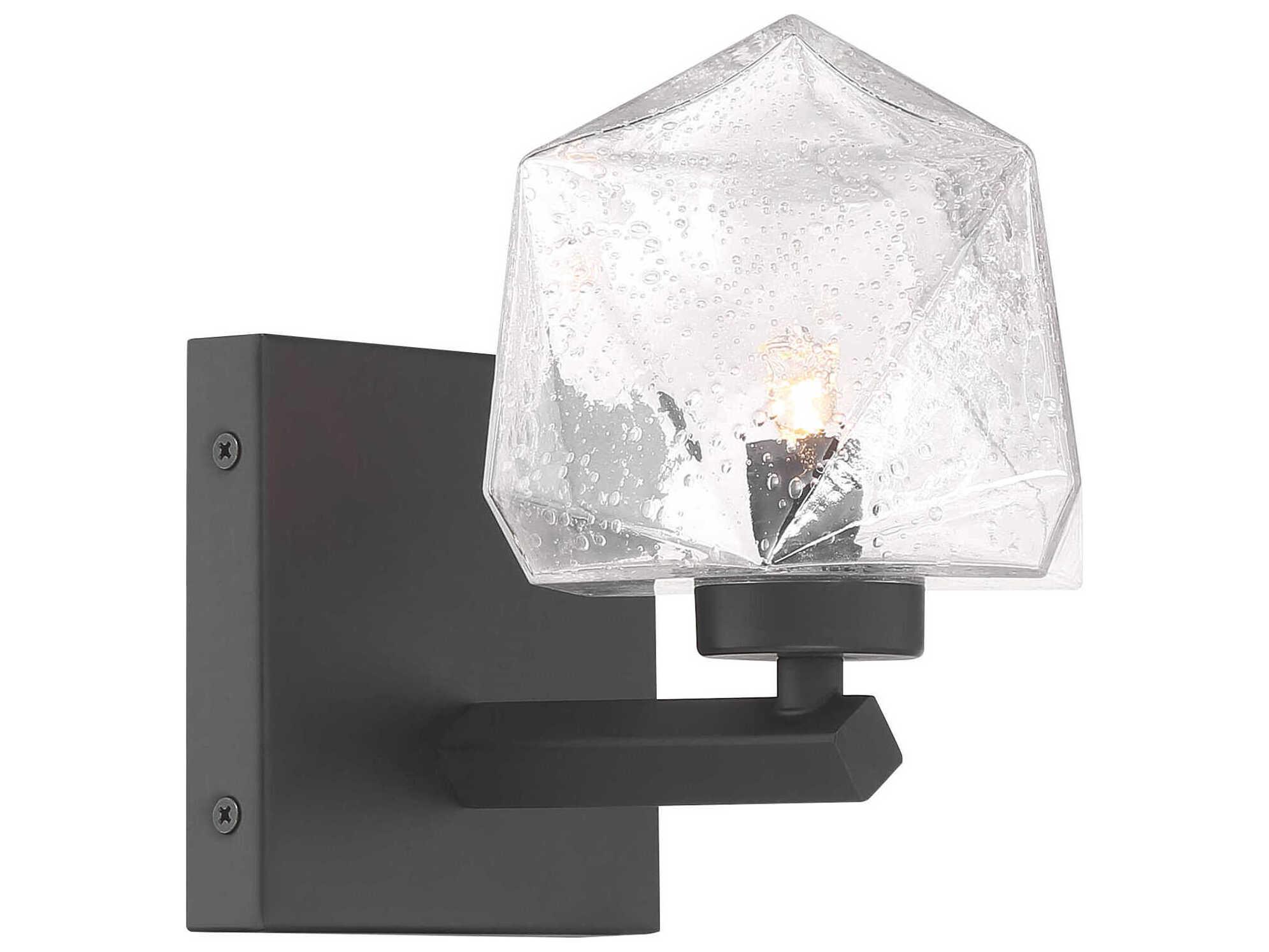 Savoy House Castello 1-Light Matte Black Wall Sconce