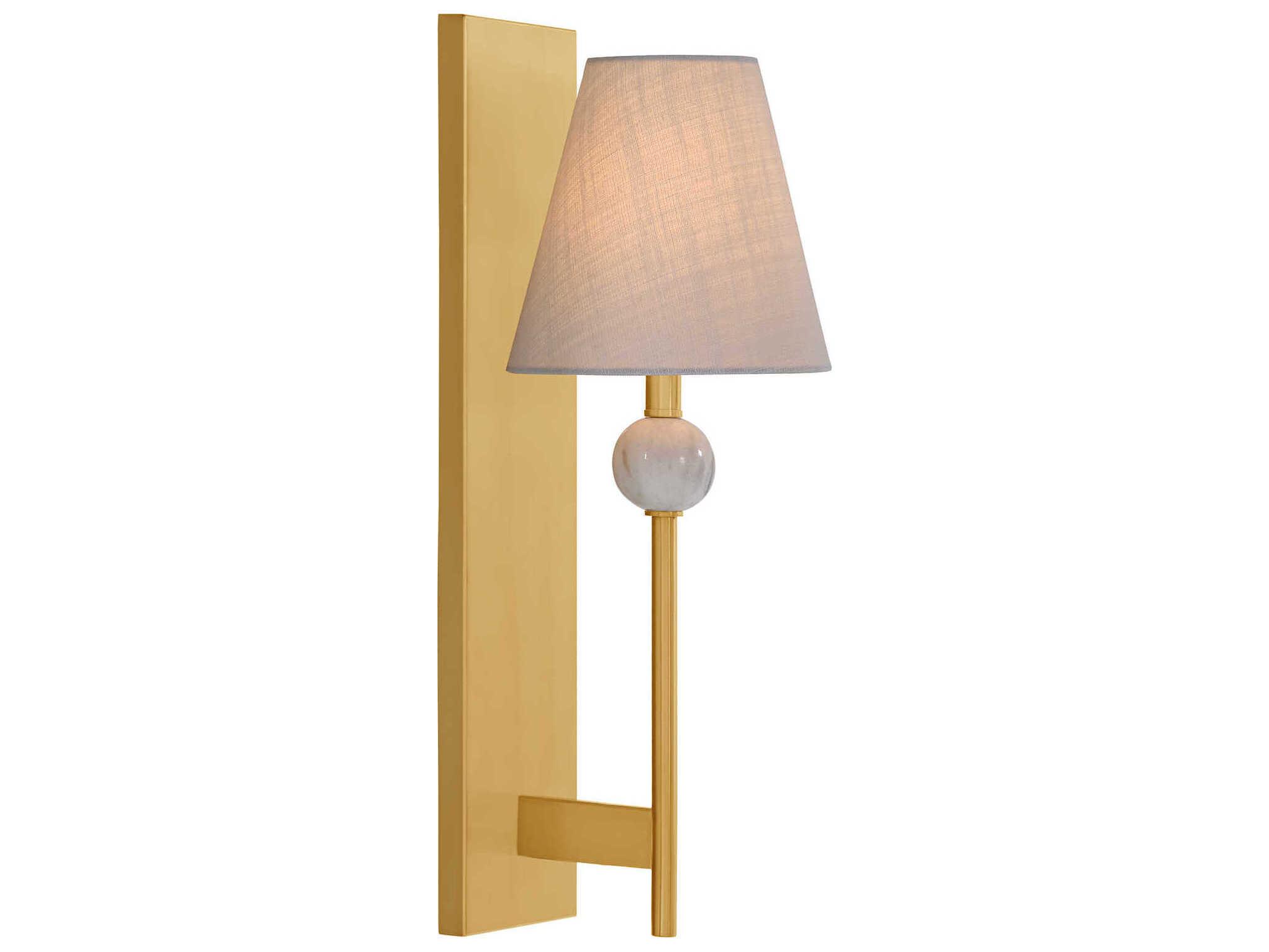 Savoy House Travis 1-Light Warm Brass Wall Sconce