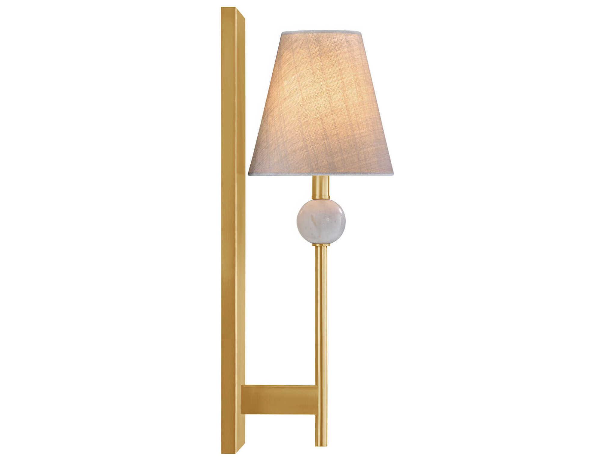 Savoy House Travis 1-Light Warm Brass Wall Sconce
