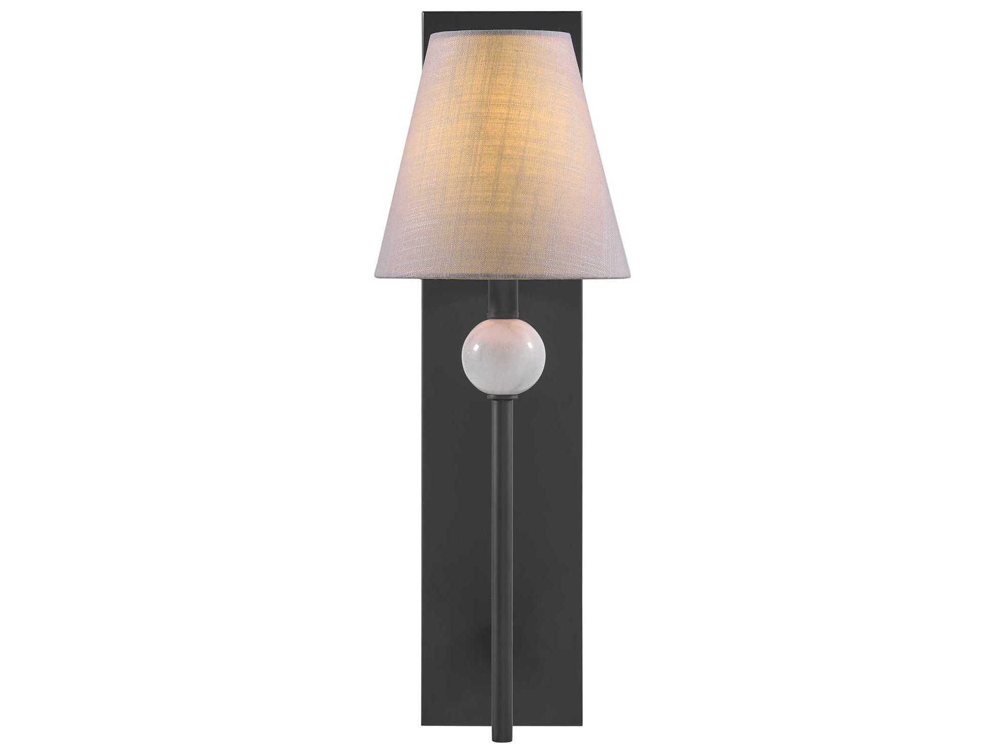 Savoy House Travis 1-Light Matte Black Wall Sconce
