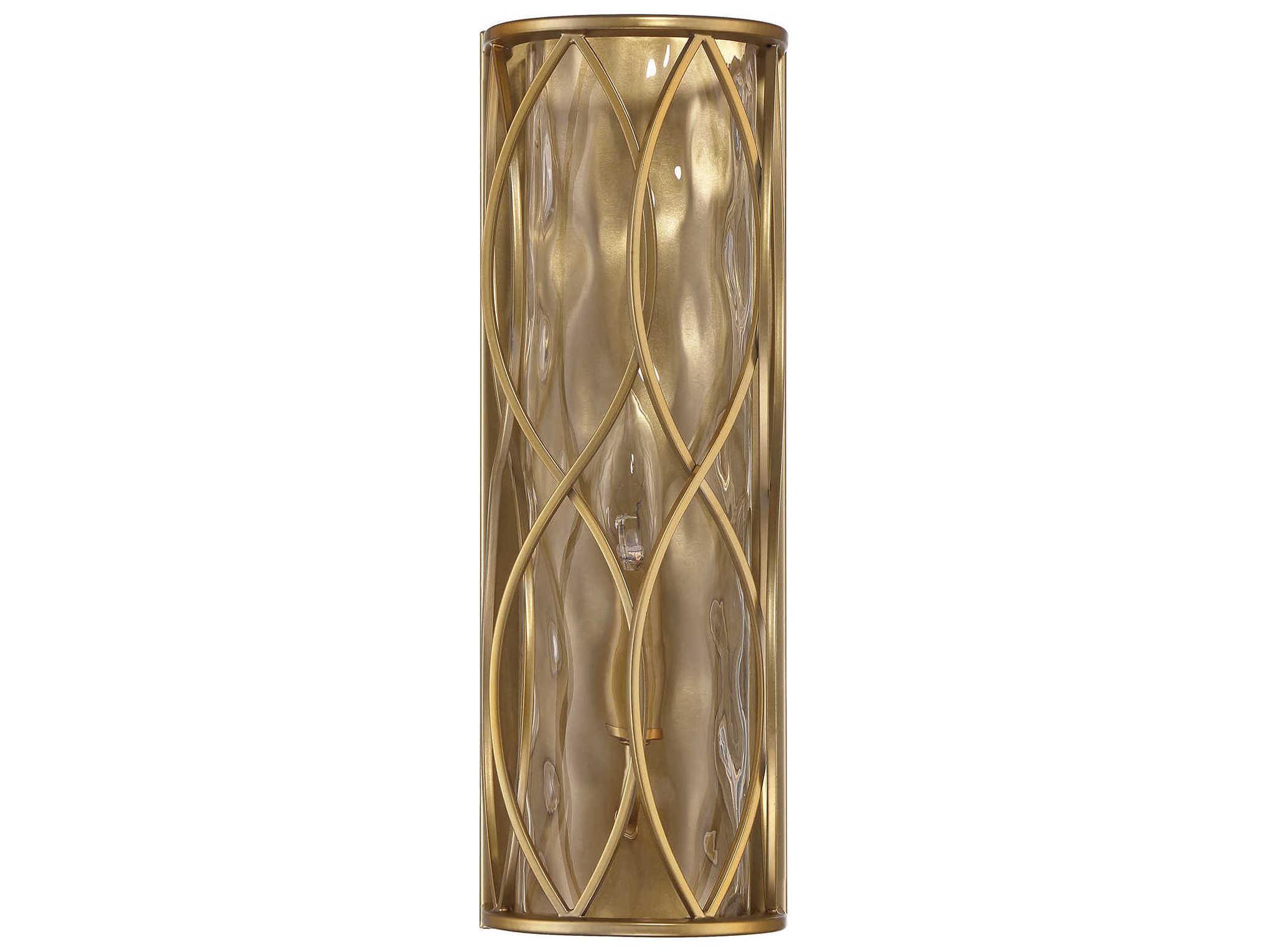 Savoy House Snowden 1-Light Burnished Brass Wall Sconce