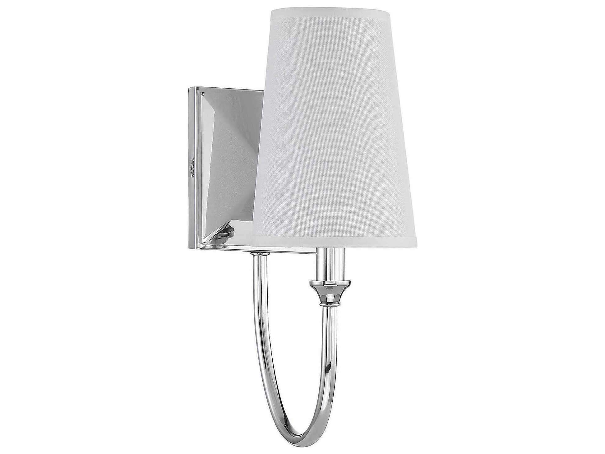 Savoy House Cameron 1-Light Polished Nickel Wall Sconce