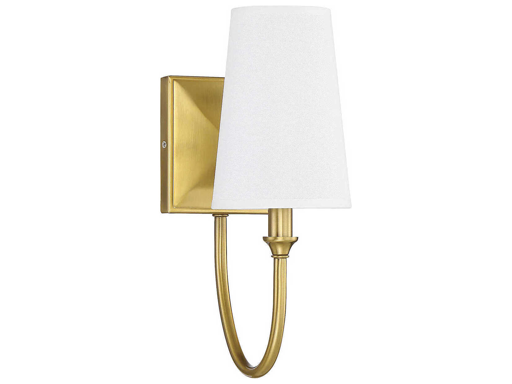 Savoy House Cameron 1-Light Warm Brass Wall Sconce