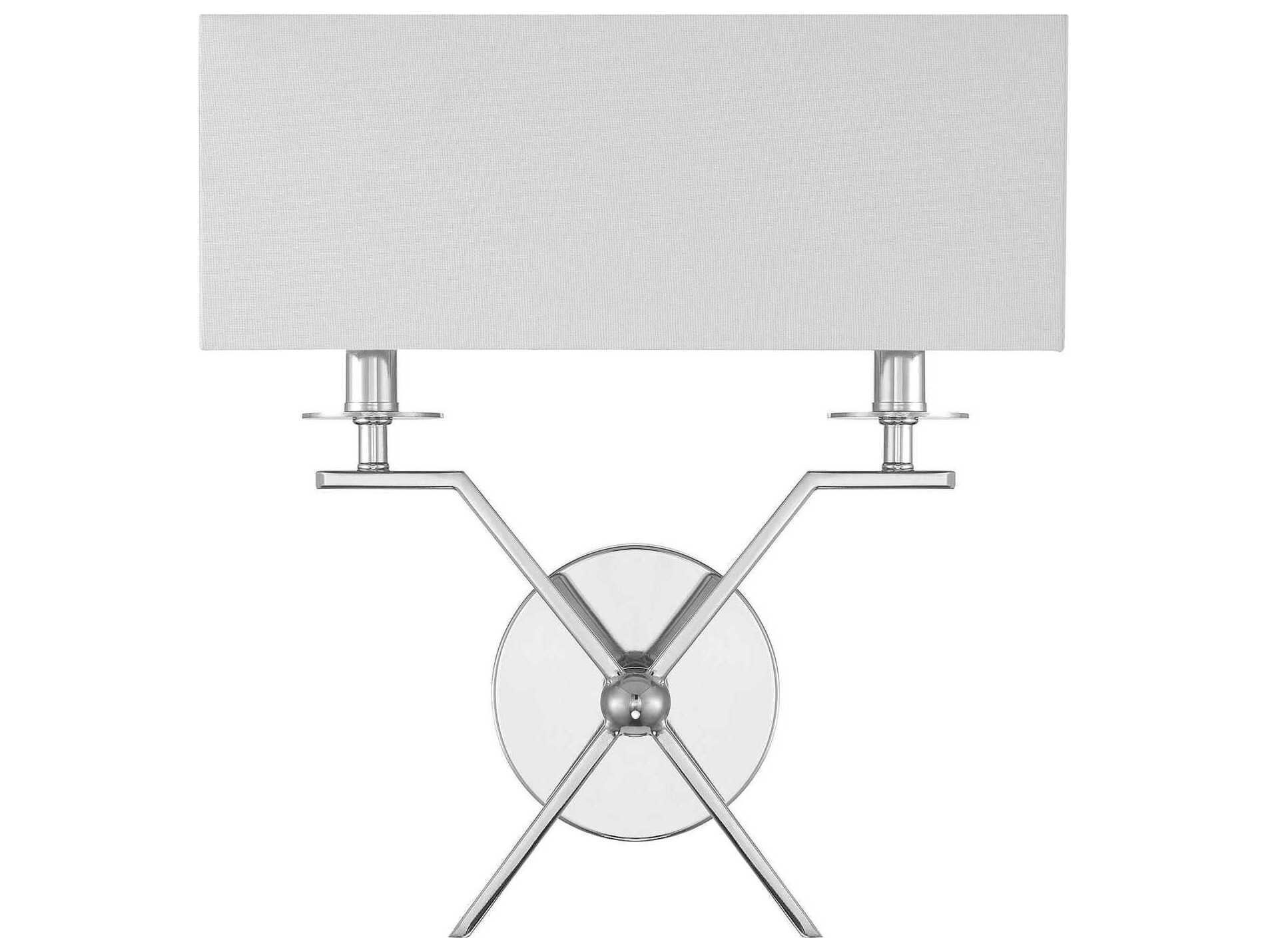 Savoy House Arondale 2-Light Polished Nickel Wall Sconce