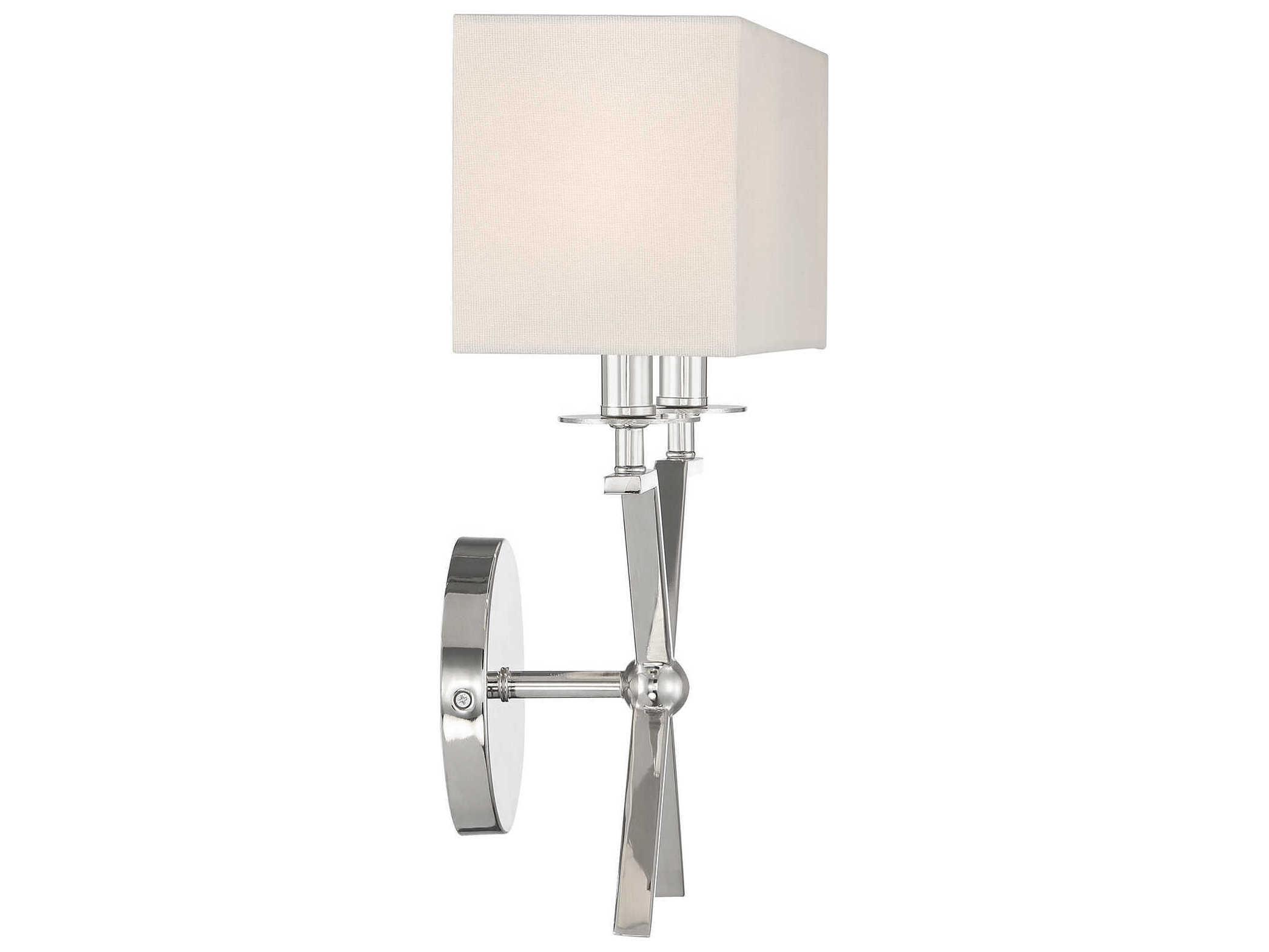 Savoy House Arondale 2-Light Polished Nickel Wall Sconce