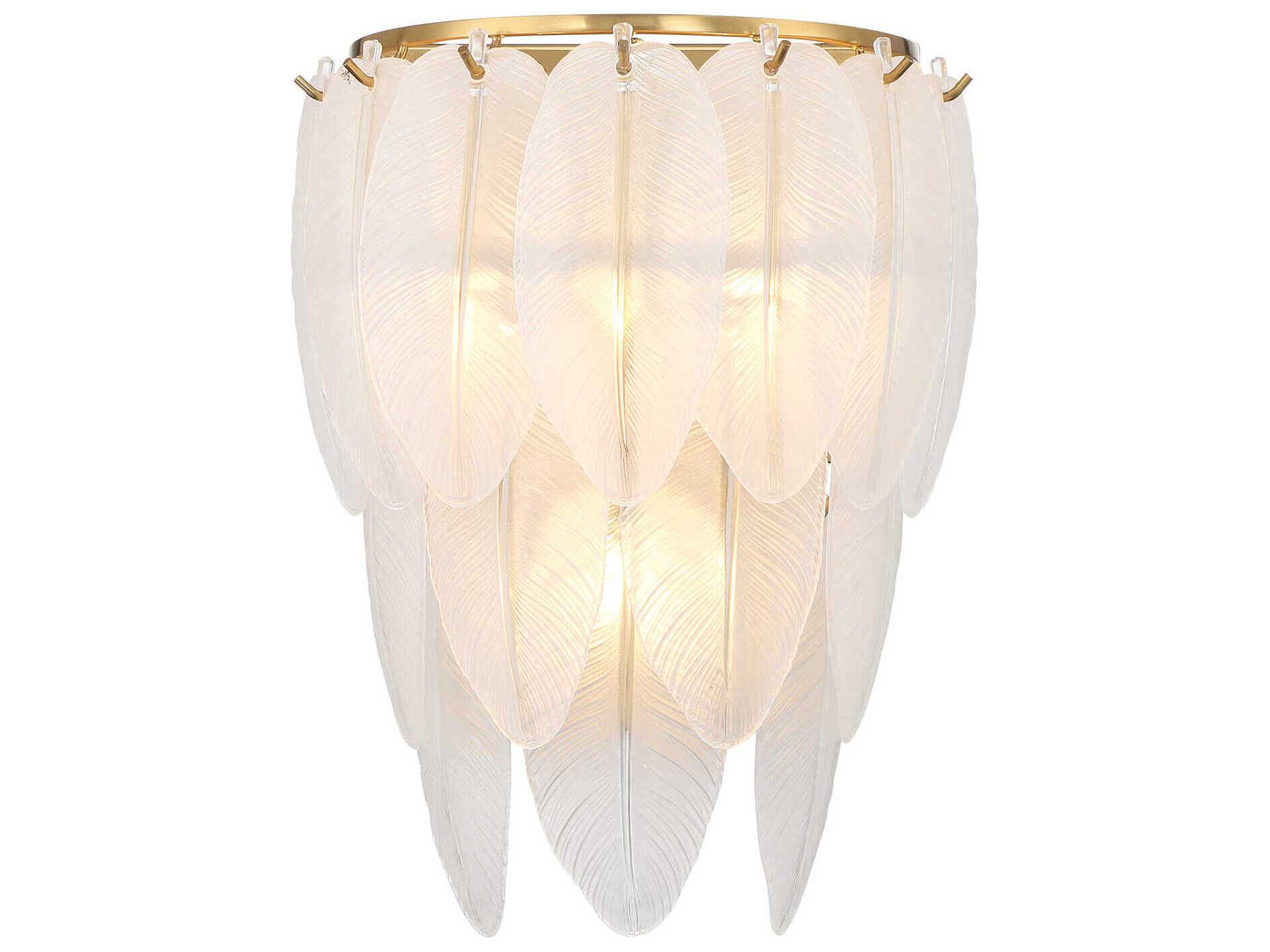 Savoy House Boa 3-Light Warm Brass Wall Sconce
