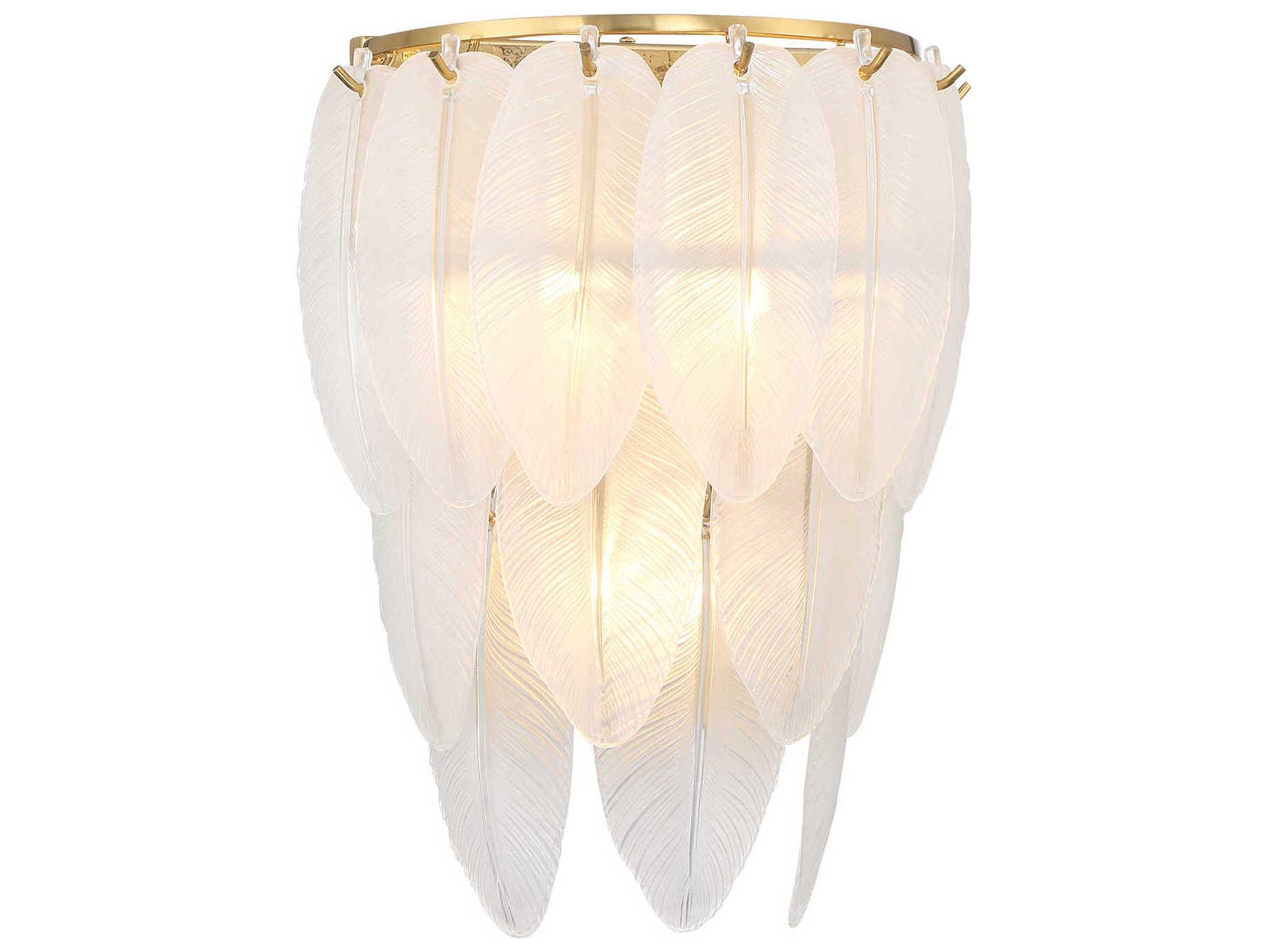 Savoy House Boa 3-Light Warm Brass Wall Sconce