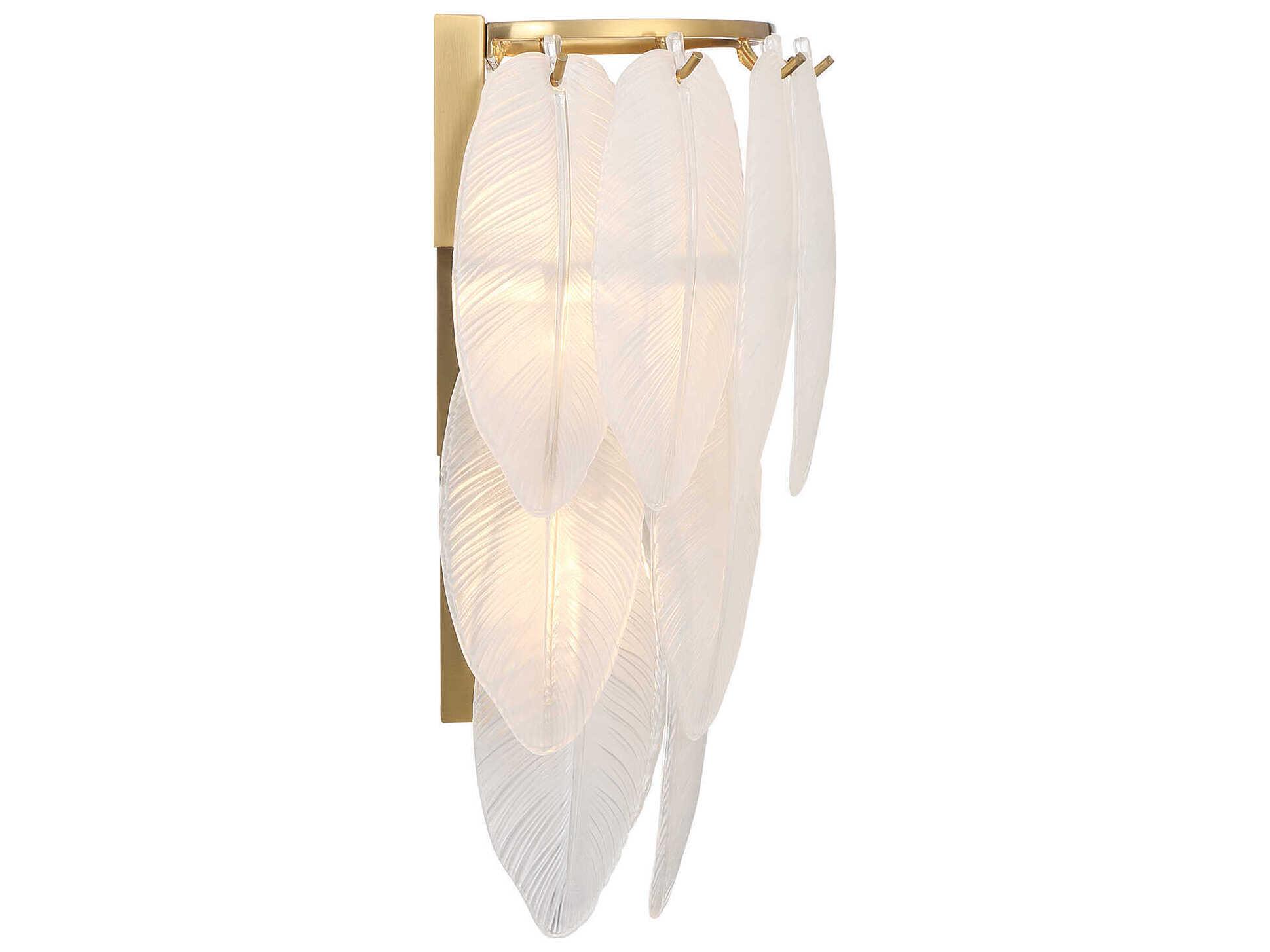 Savoy House Boa 3-Light Warm Brass Wall Sconce