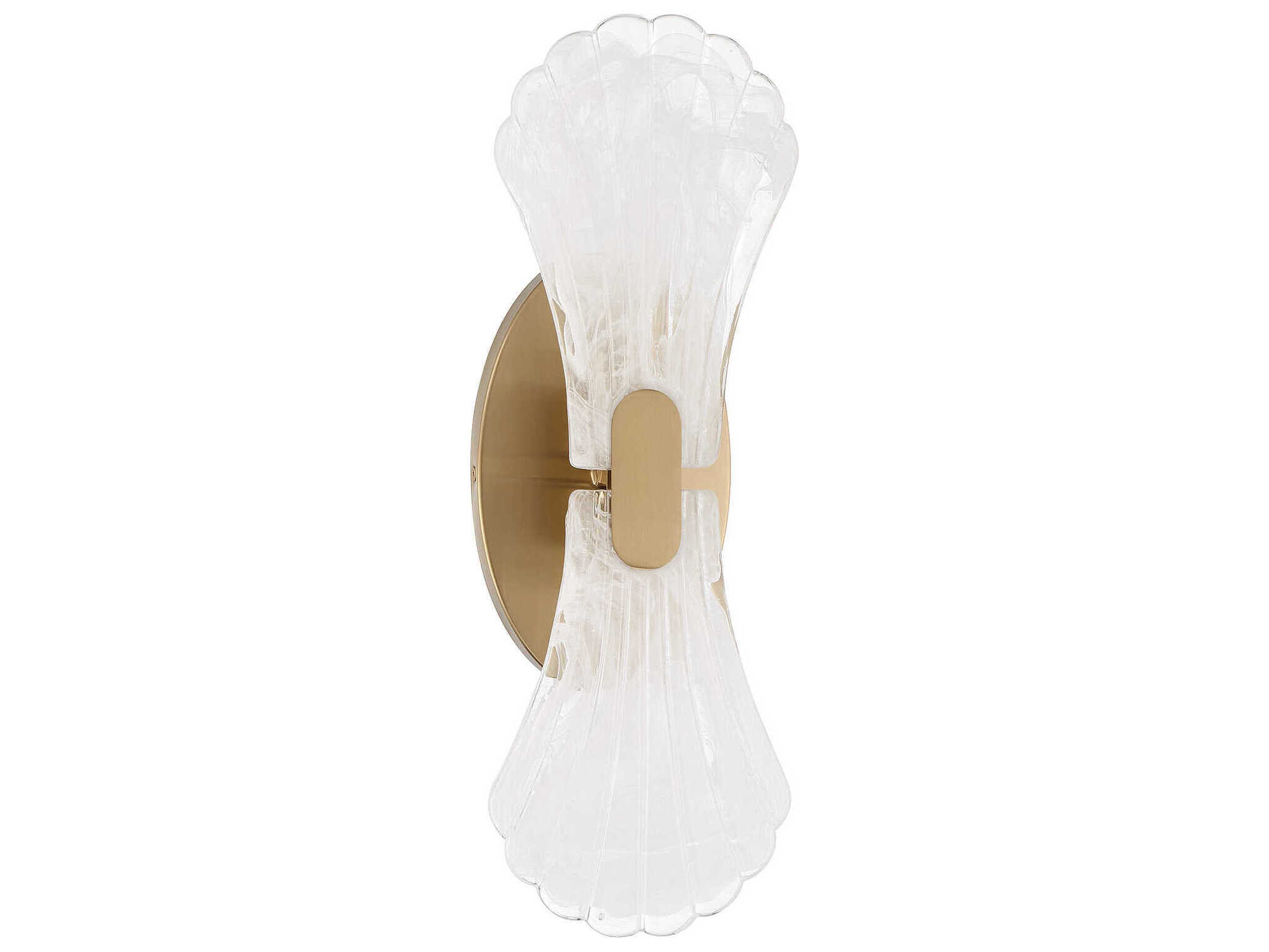 Savoy House Bancroft 2-Light Noble Brass Wall Sconce