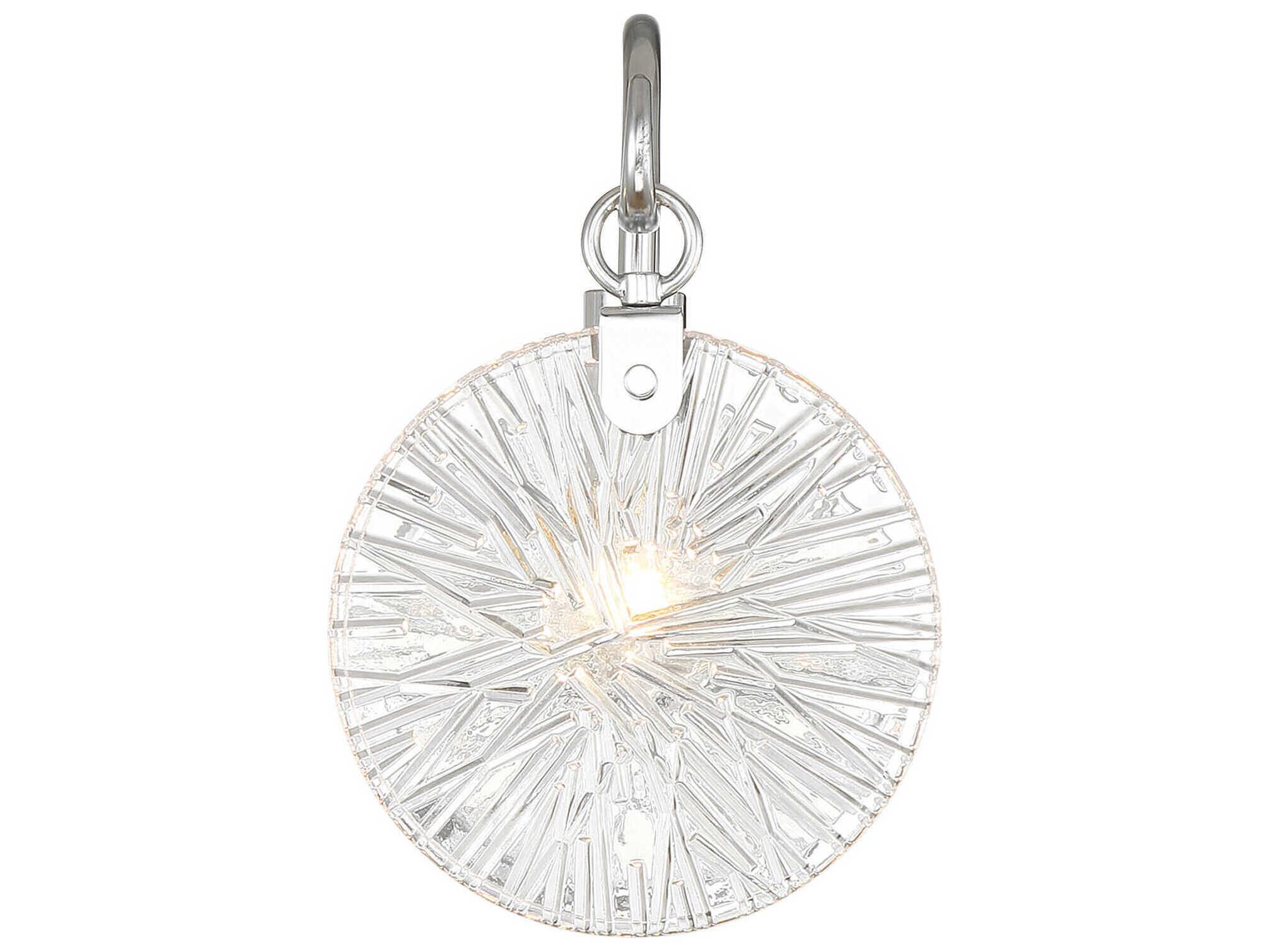 Savoy House Addison 1-Light Polished Chrome Vanity Light