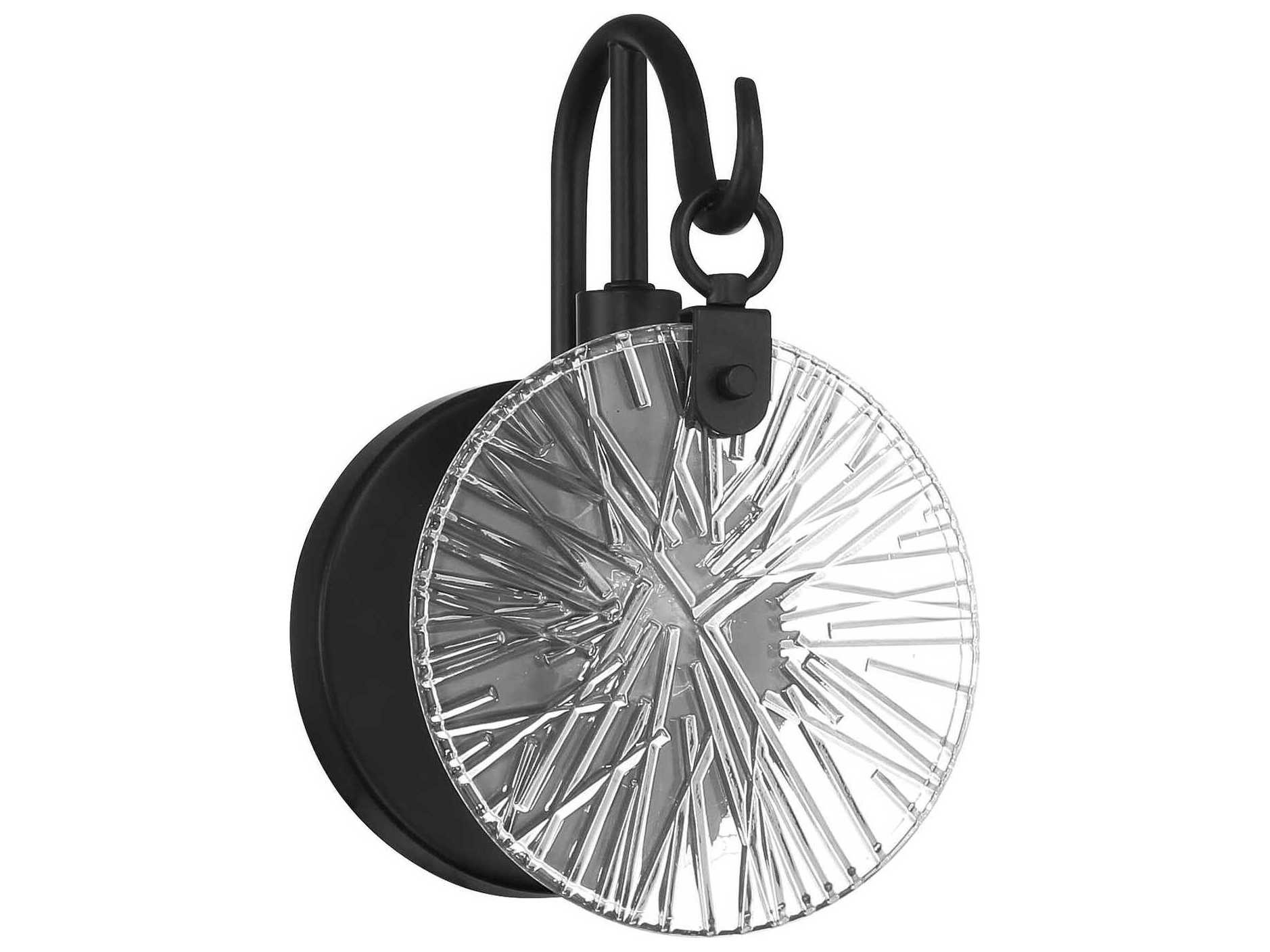 Savoy House Addison 1-Light Matte Black Vanity Light