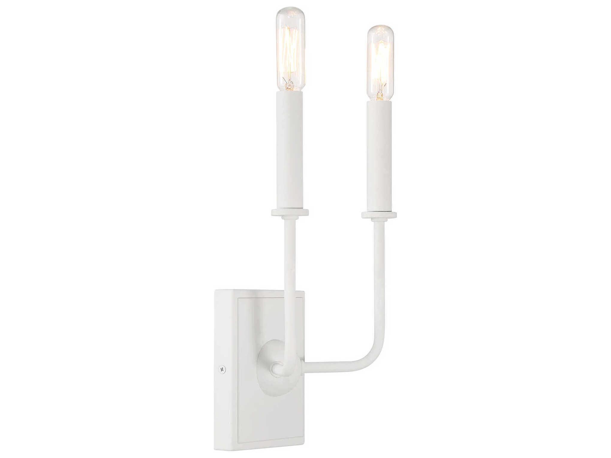 Savoy House Avondale 2-Light Bisque White Wall Sconce