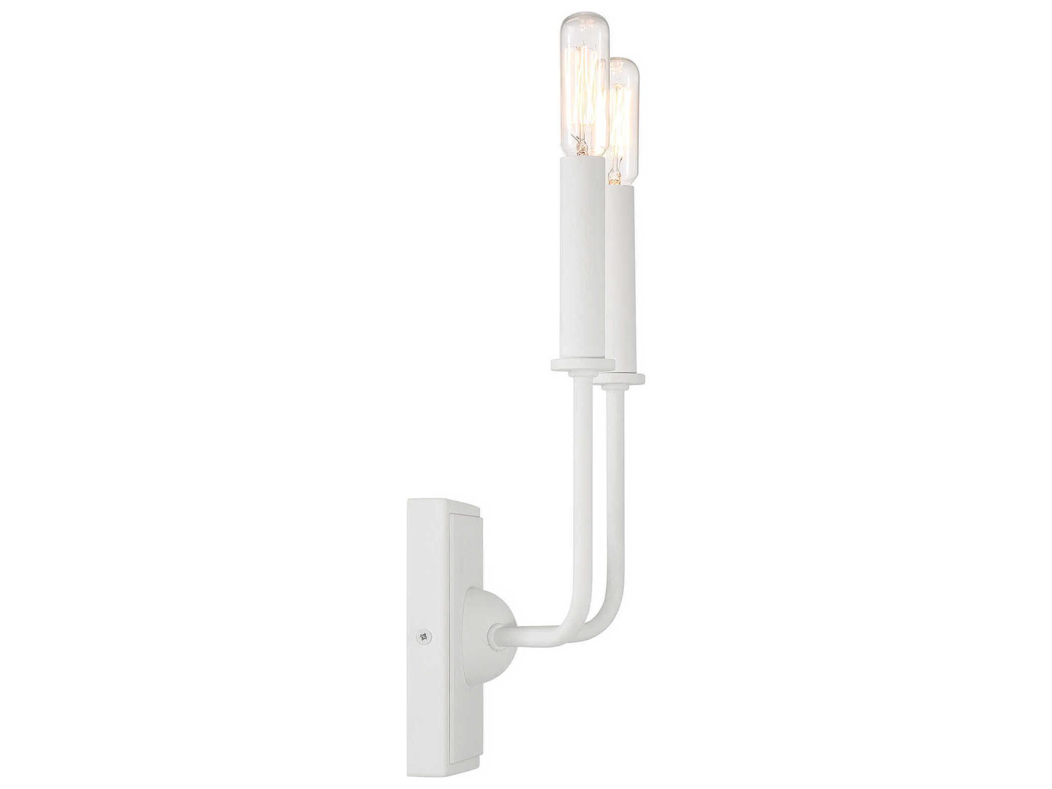 Savoy House Avondale 2-Light Bisque White Wall Sconce