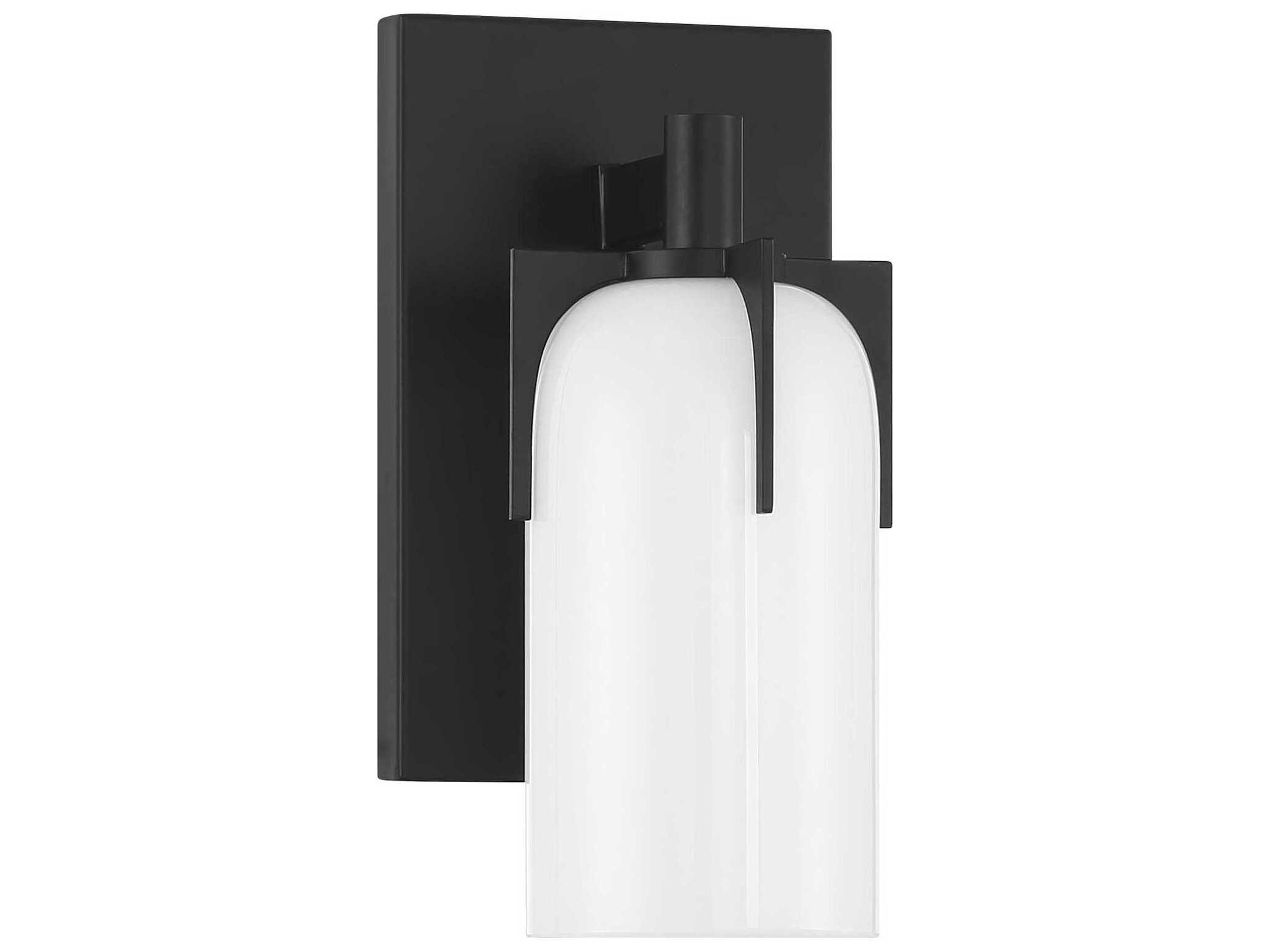Savoy House Caldwell 1-Light Matte Black Vanity Light