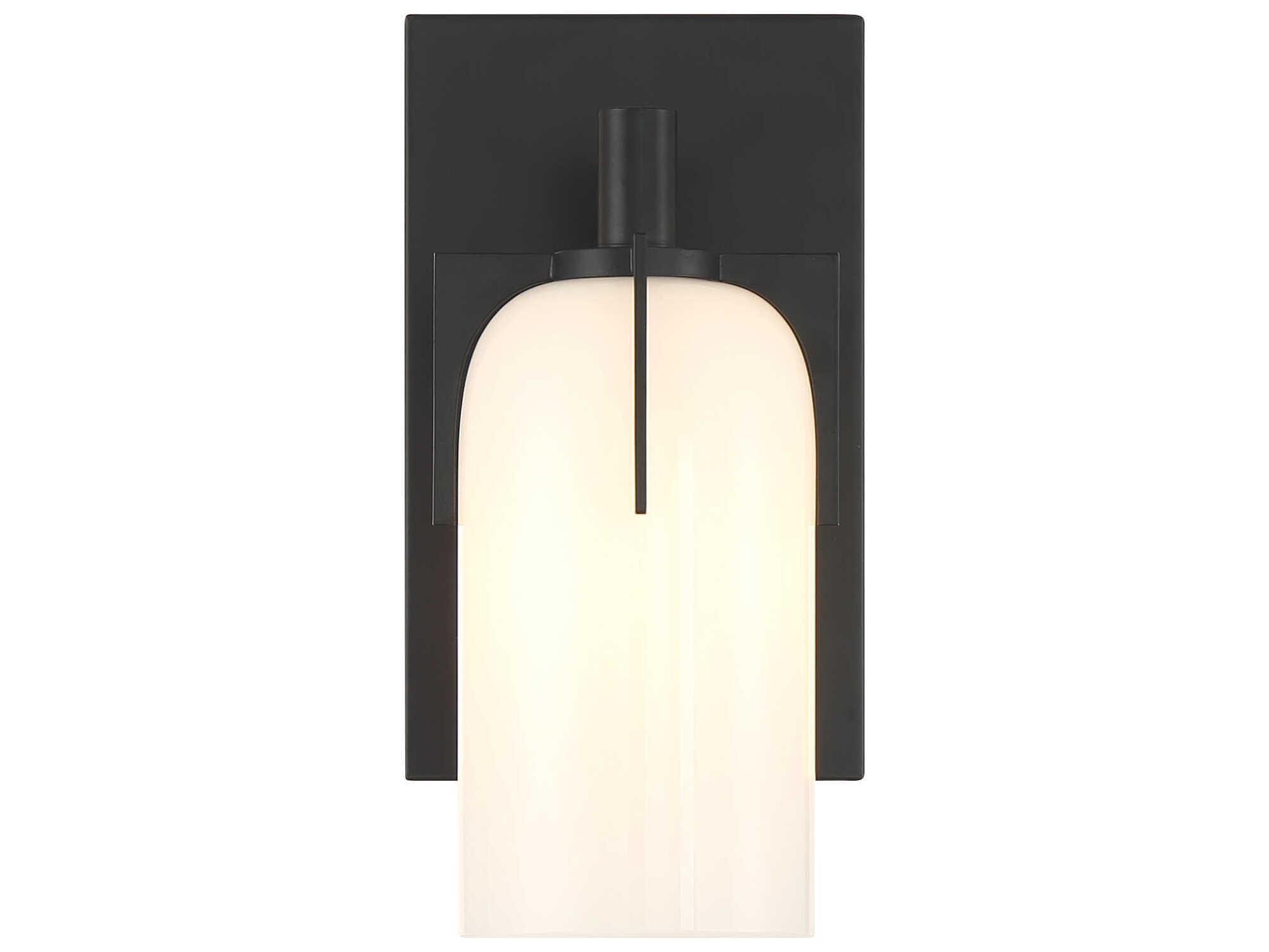 Savoy House Caldwell 1-Light Matte Black Vanity Light