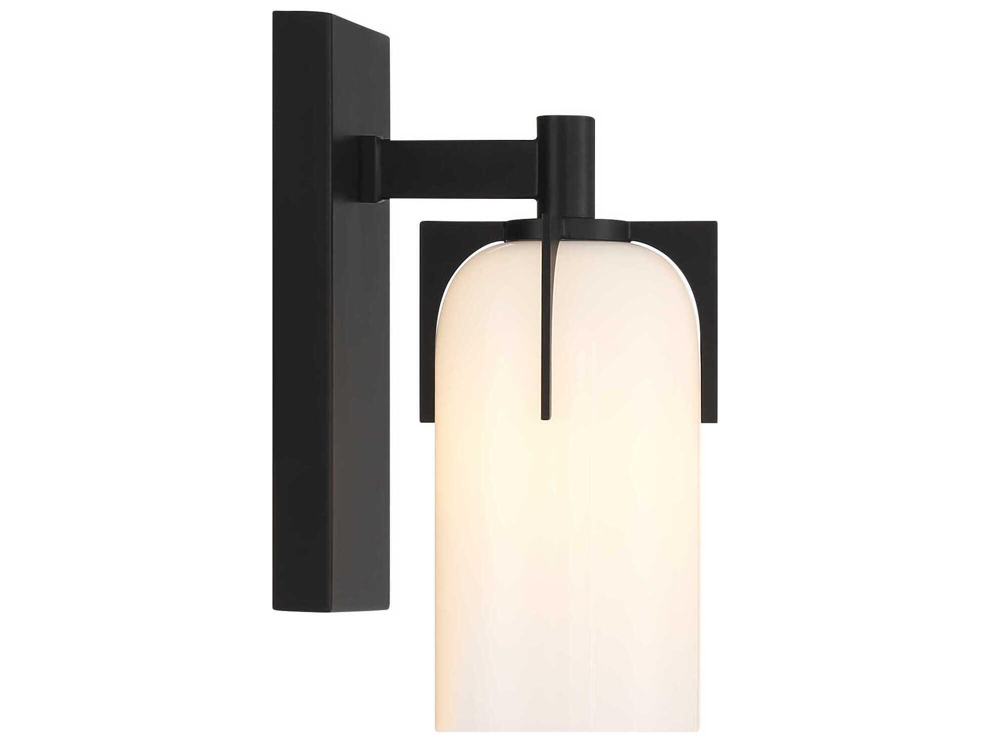 Savoy House Caldwell 1-Light Matte Black Vanity Light