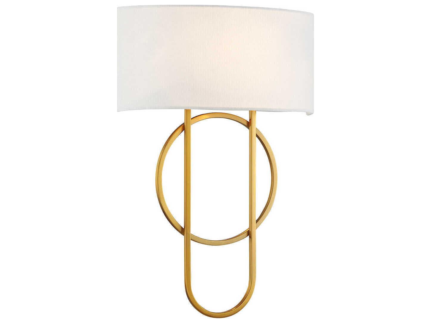 Savoy House Tempe 2-Light Warm Brass Wall Sconce