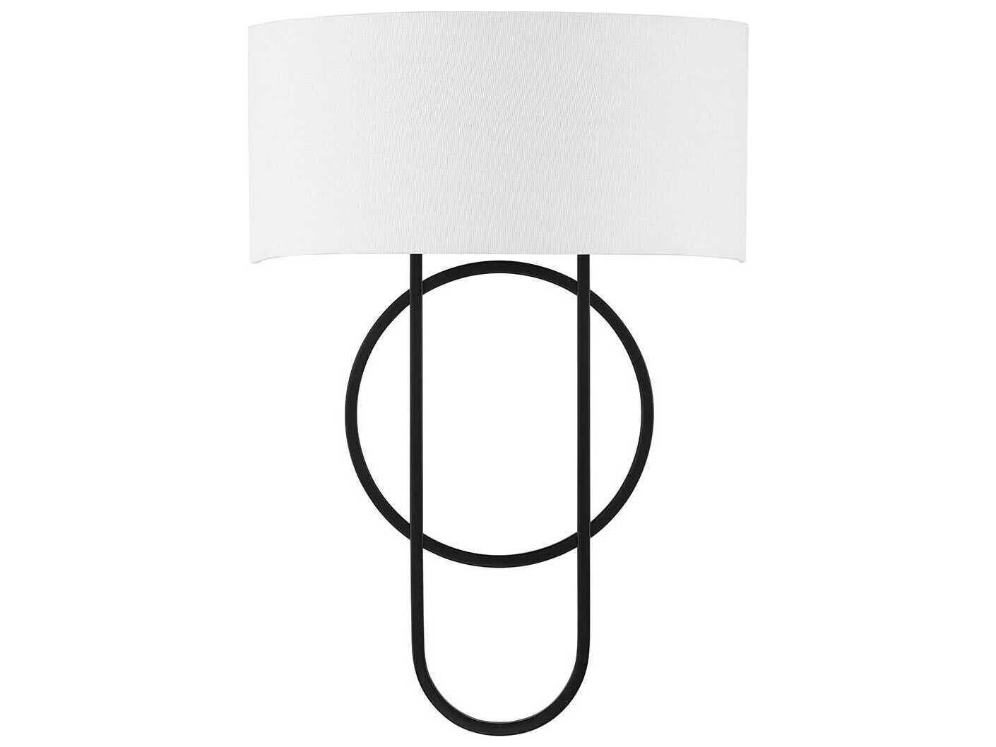 Savoy House Tempe 2-Light Matte Black Wall Sconce