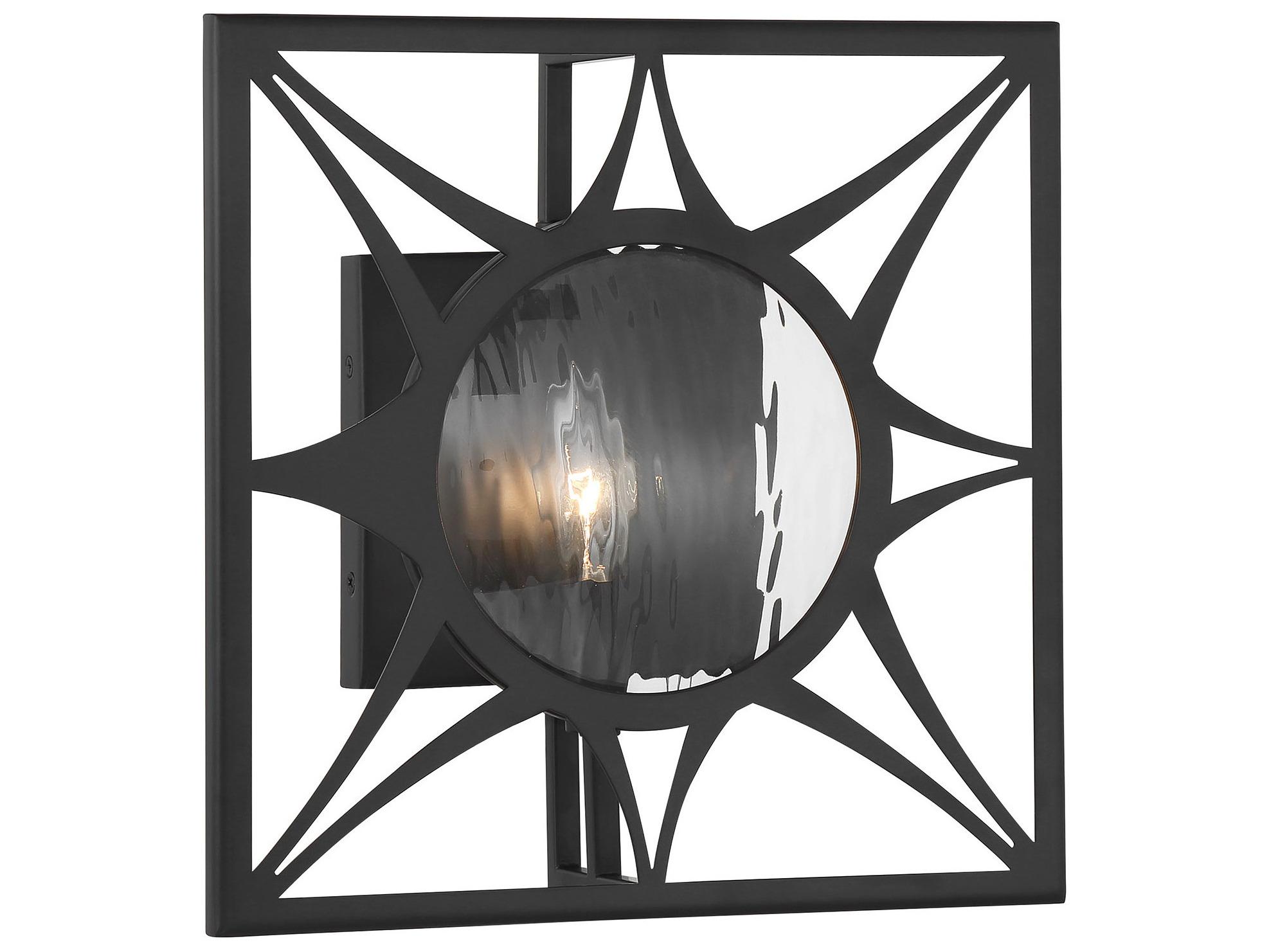 Savoy House Balfour 1-Light Matte Black Wall Sconce