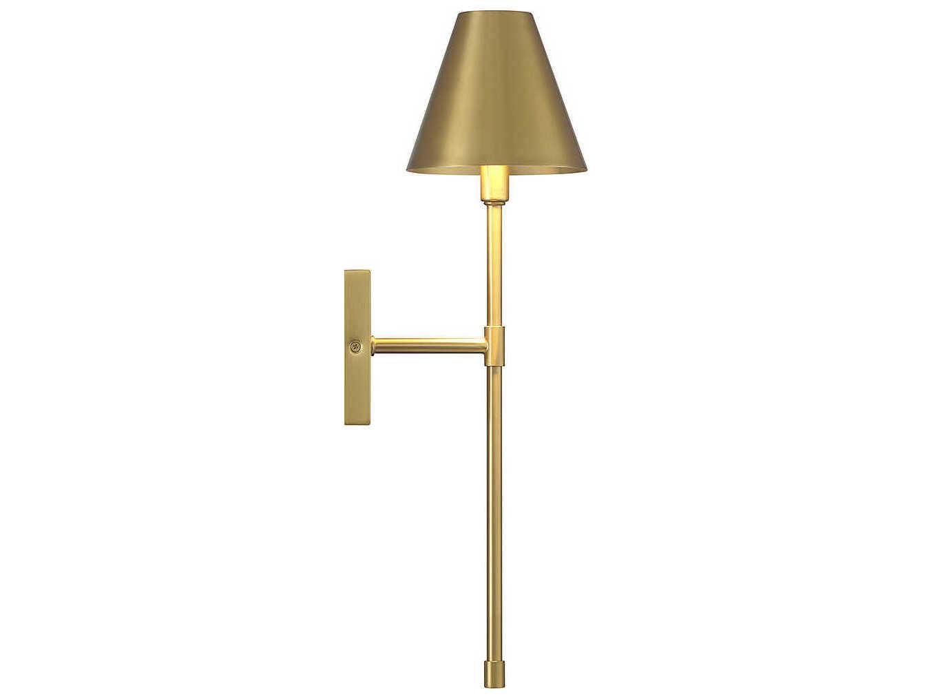 Savoy House Jefferson 1-Light Warm Brass Wall Sconce
