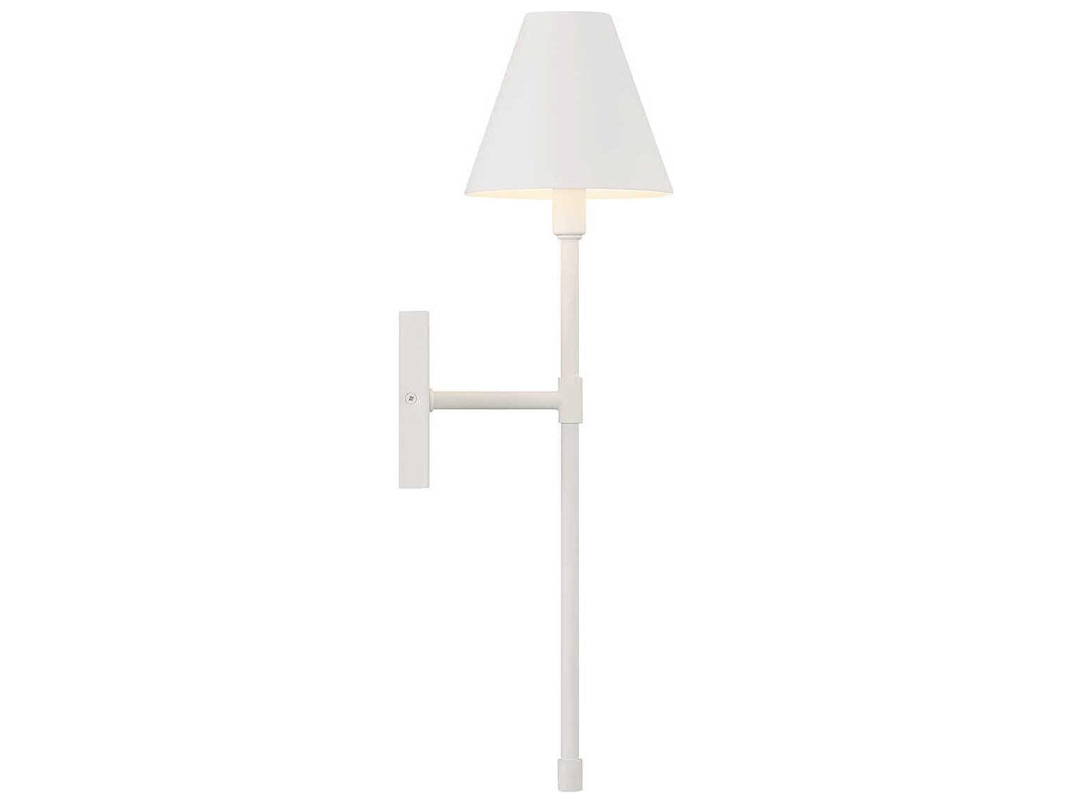 Savoy House Jefferson 1-Light Bisque White Wall Sconce