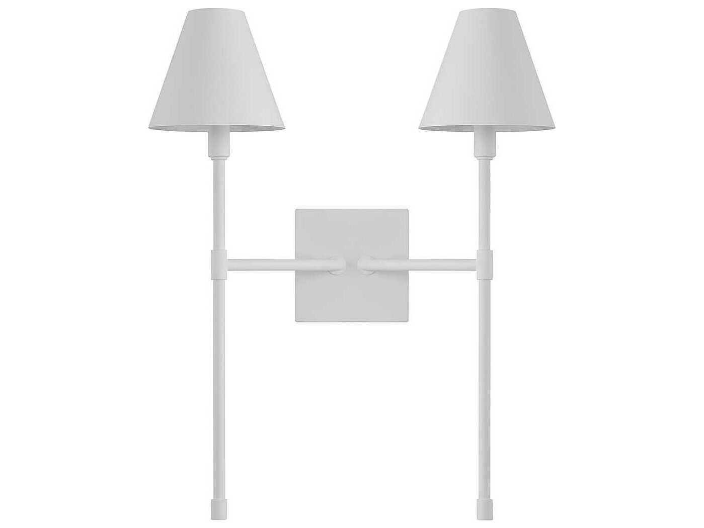 Savoy House Jefferson 2-Light Bisque White Wall Sconce