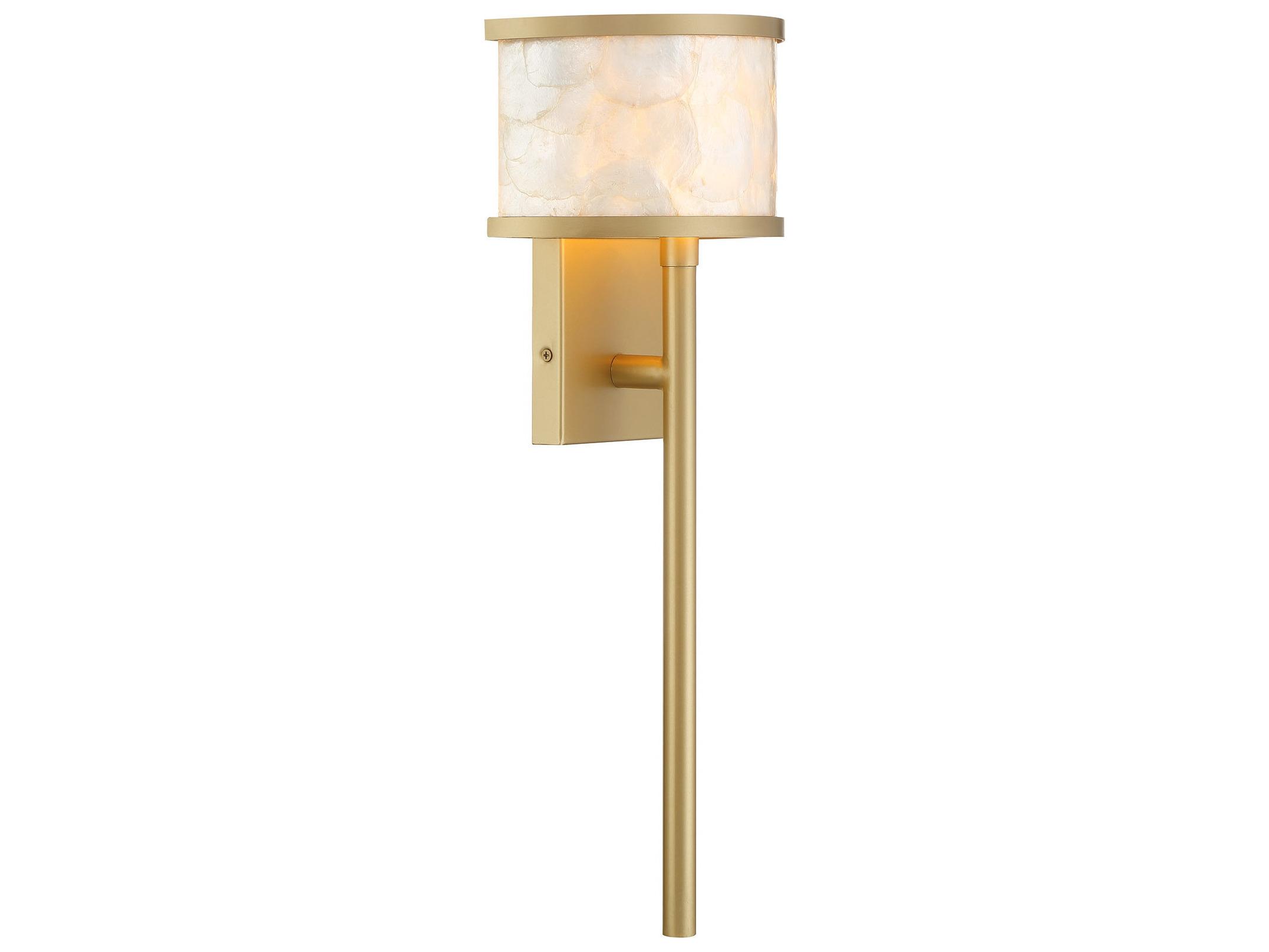 Savoy House Mariquita 1-Light Spun Gold Wall Sconce