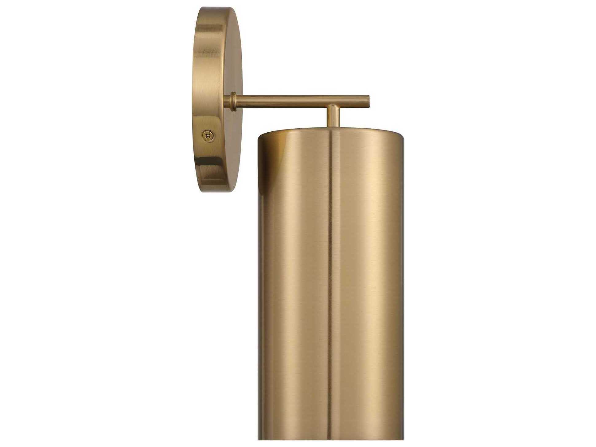 Savoy House Lio 1-Light Noble Brass Wall Sconce