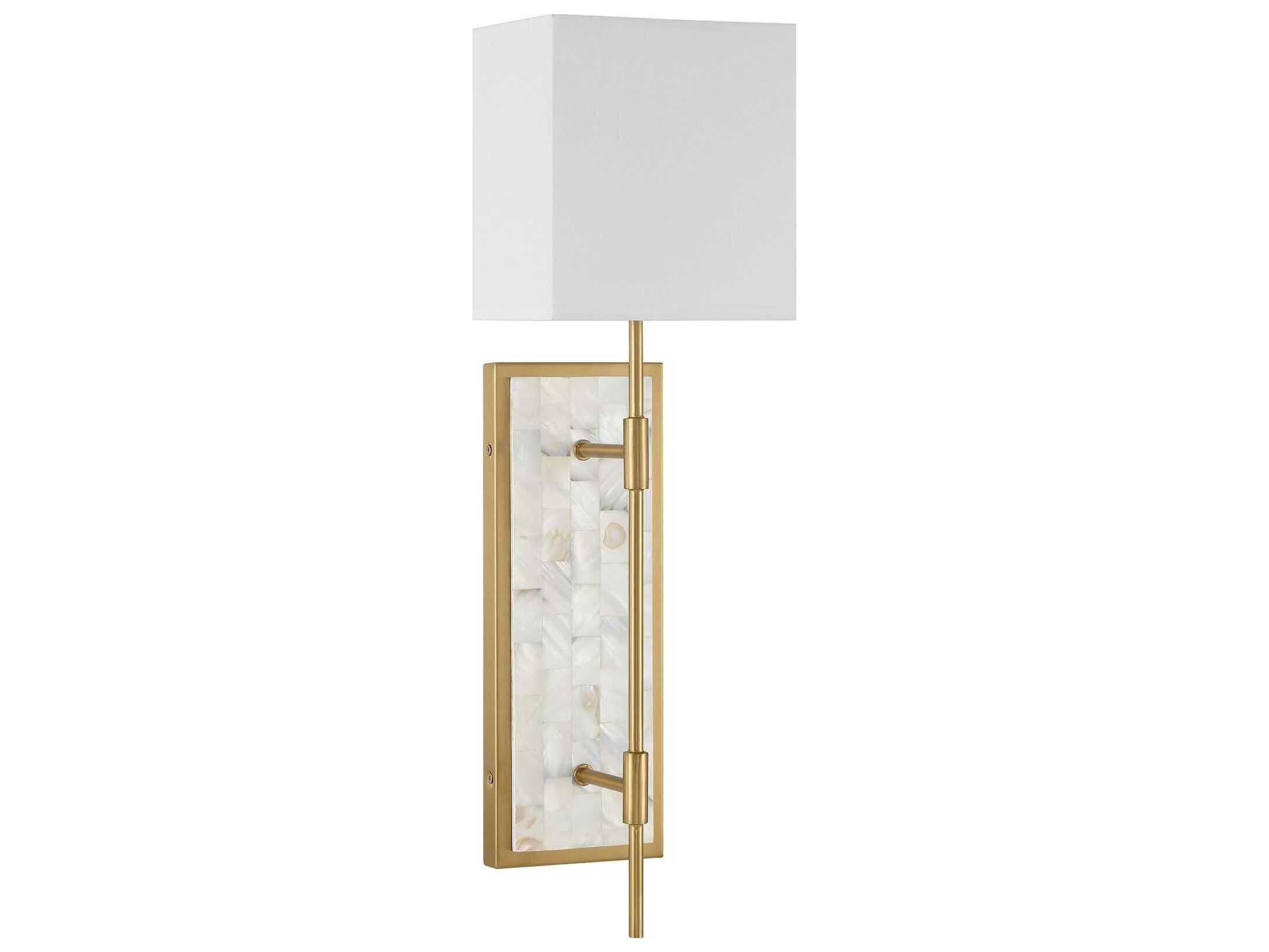 Savoy House Eastover 1-Light Warm Brass Wall Sconce