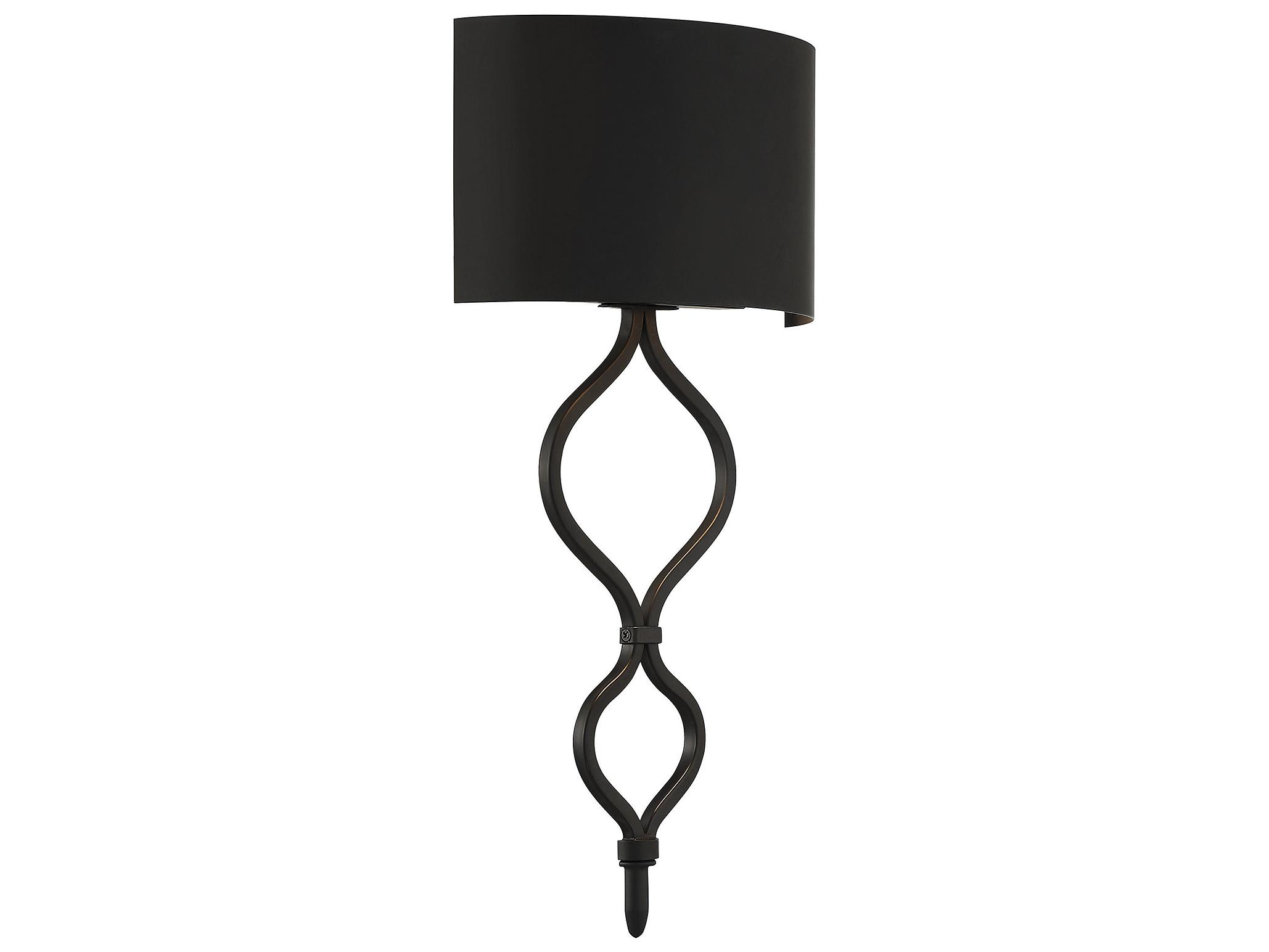 Savoy House Como 1-Light Matte Black LED Wall Sconce