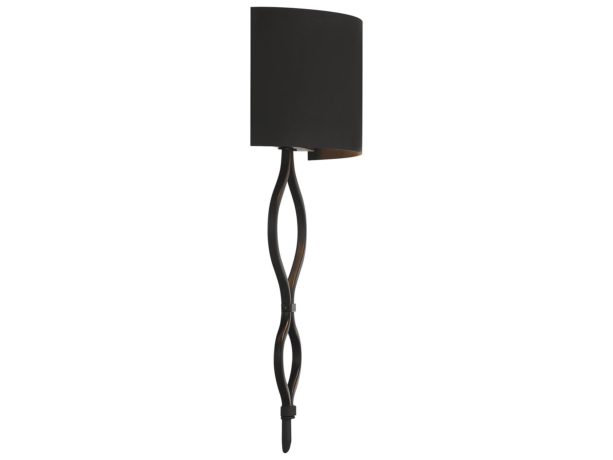 Savoy House Como 1-Light Matte Black LED Wall Sconce