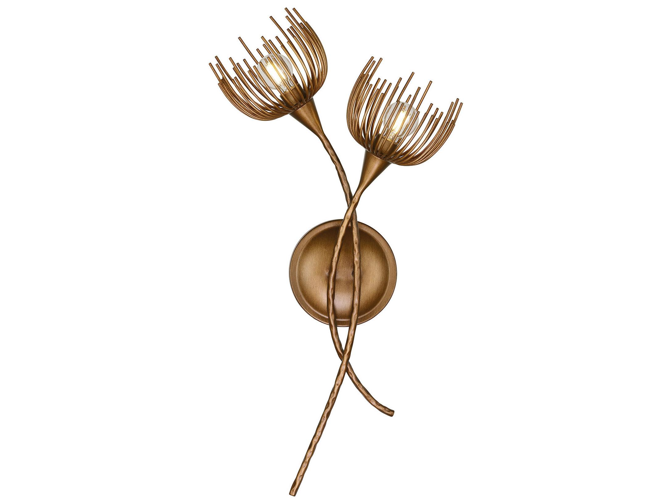 Savoy House Protea 2-Light Manchester Bronze Wall Sconce