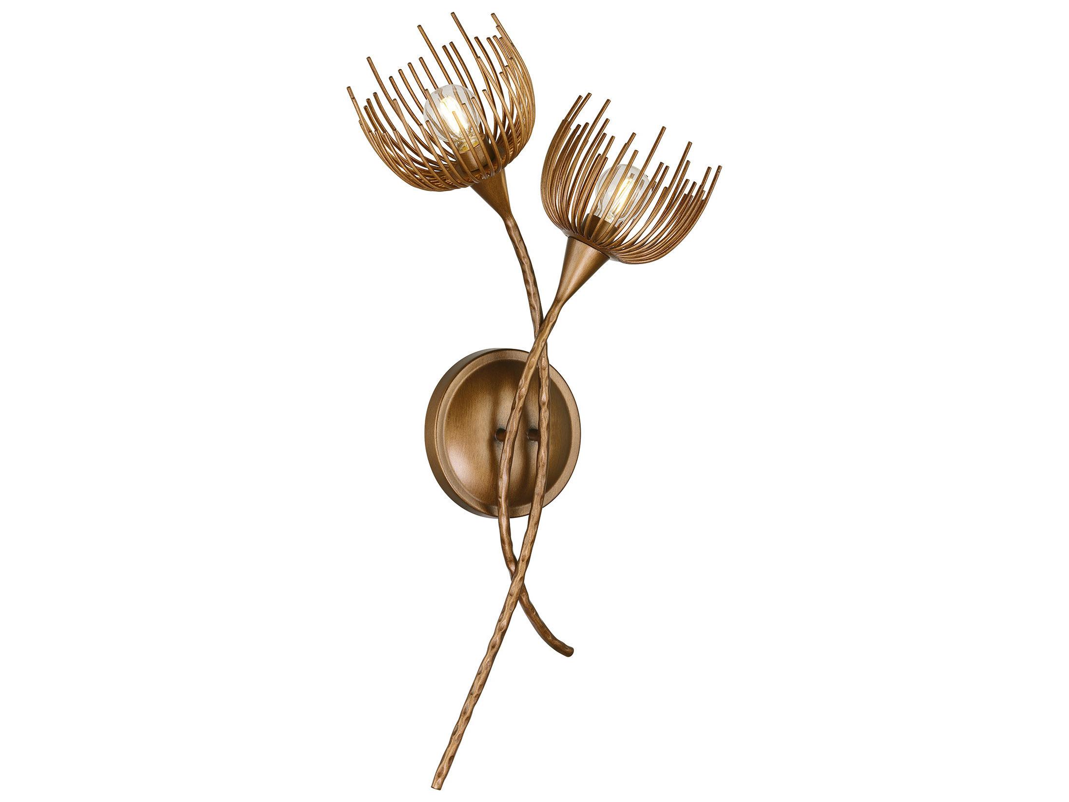 Savoy House Protea 2-Light Manchester Bronze Wall Sconce