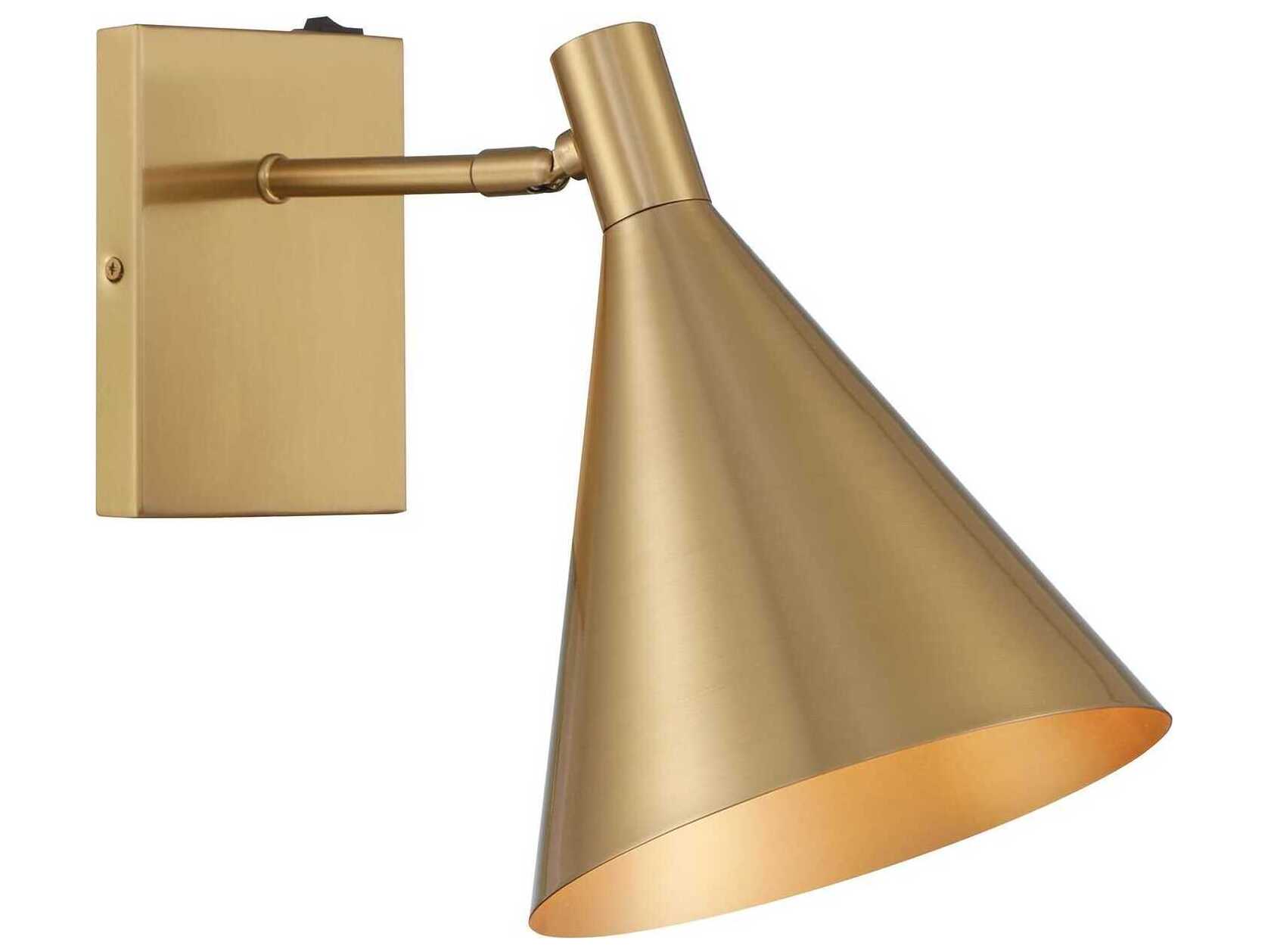 Savoy House Pharos 1-Light Noble Brass Wall Sconce