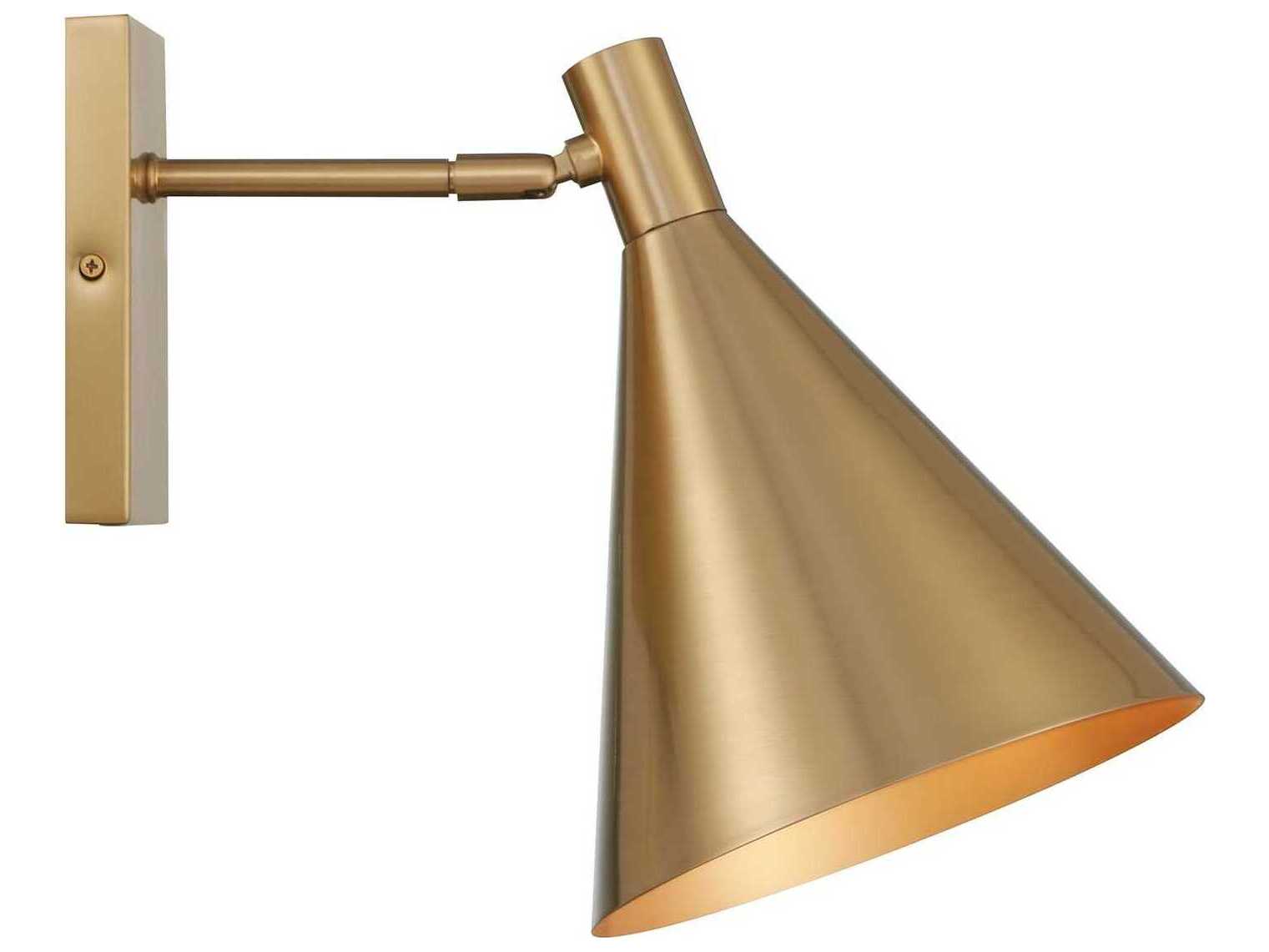Savoy House Pharos 1-Light Noble Brass Wall Sconce