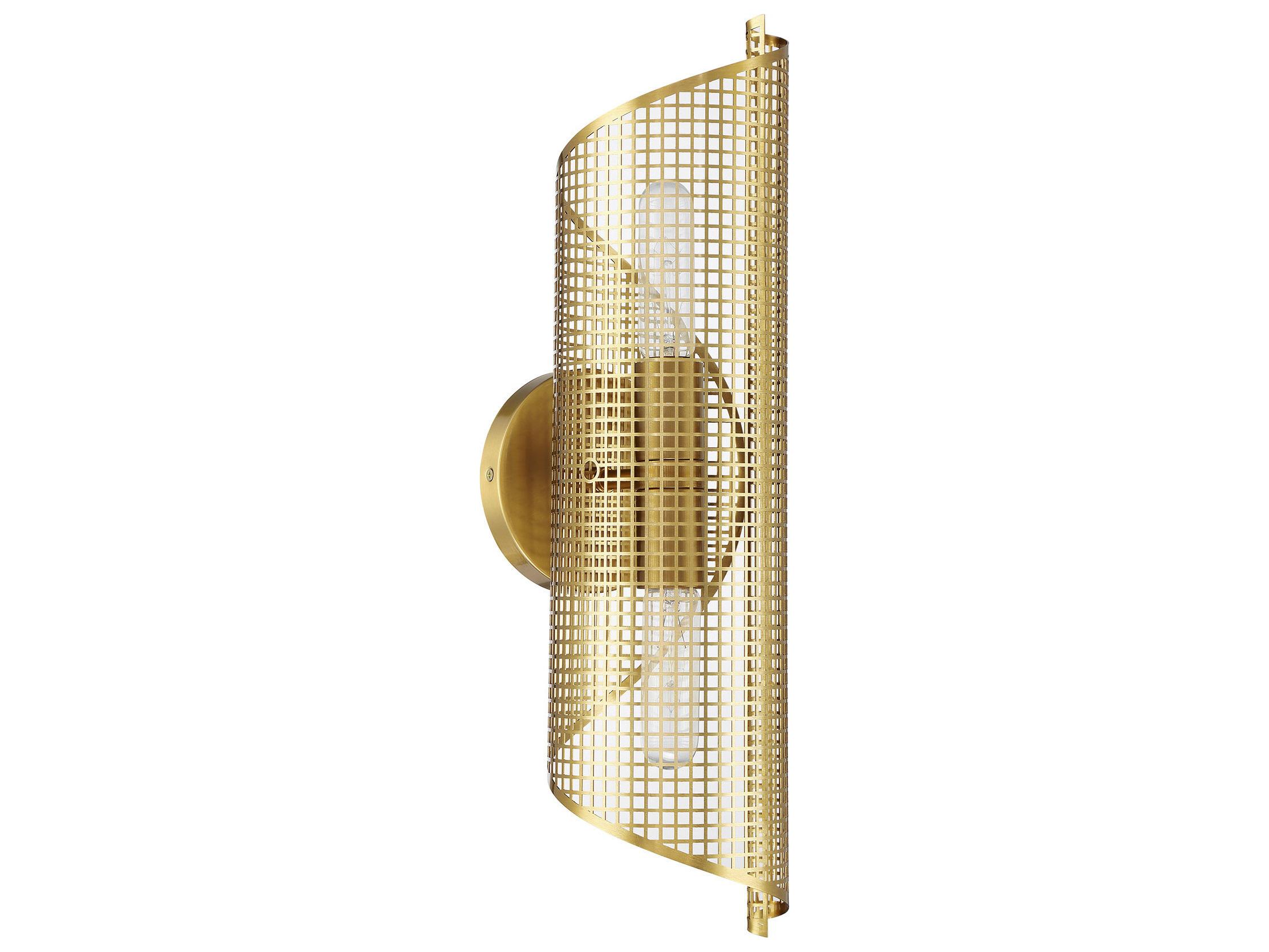 Savoy House Hillbourne 2-Light Warm Brass Wall Sconce