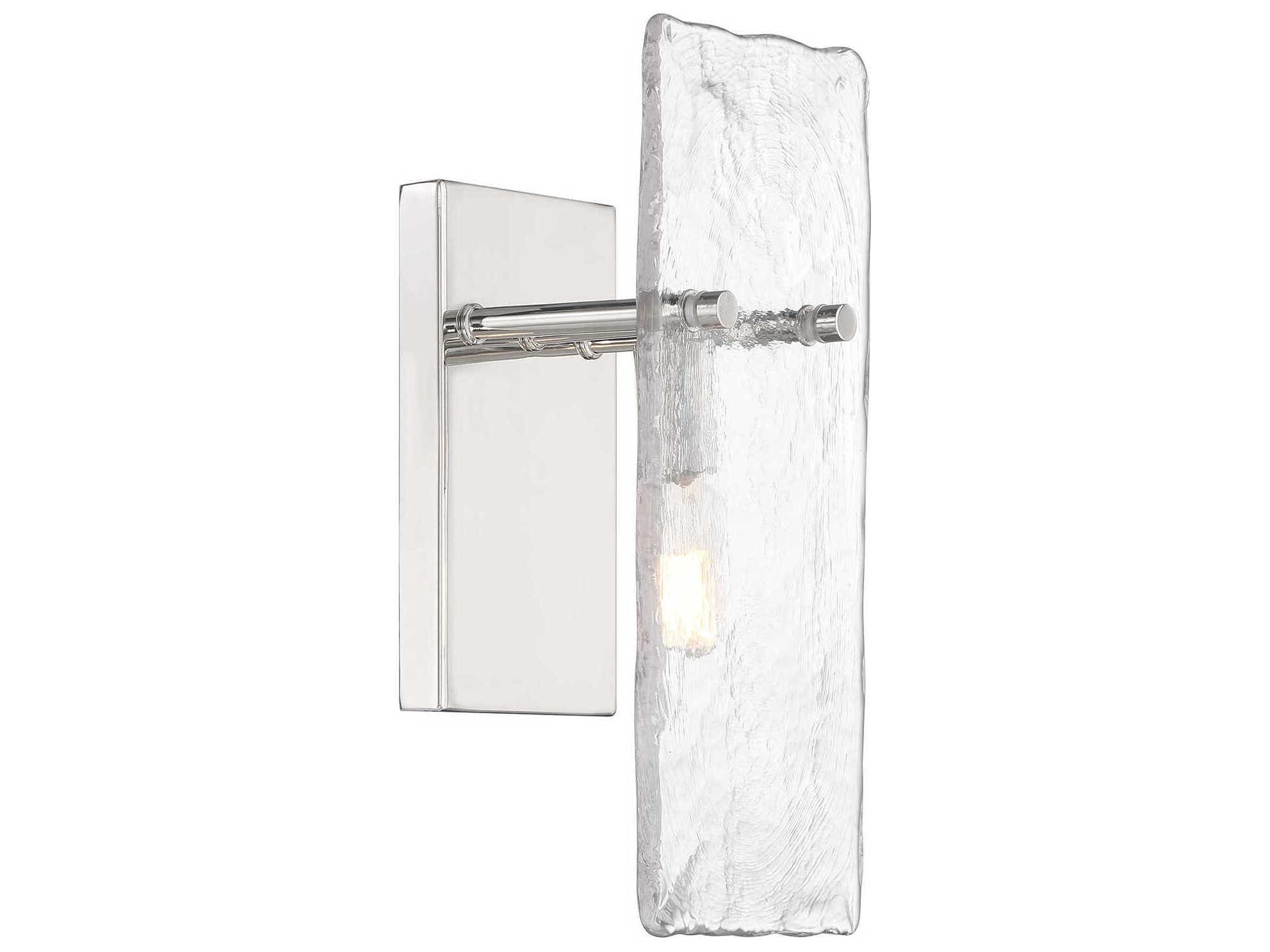 Savoy House Genry 1-Light Polished Nickel Wall Sconce