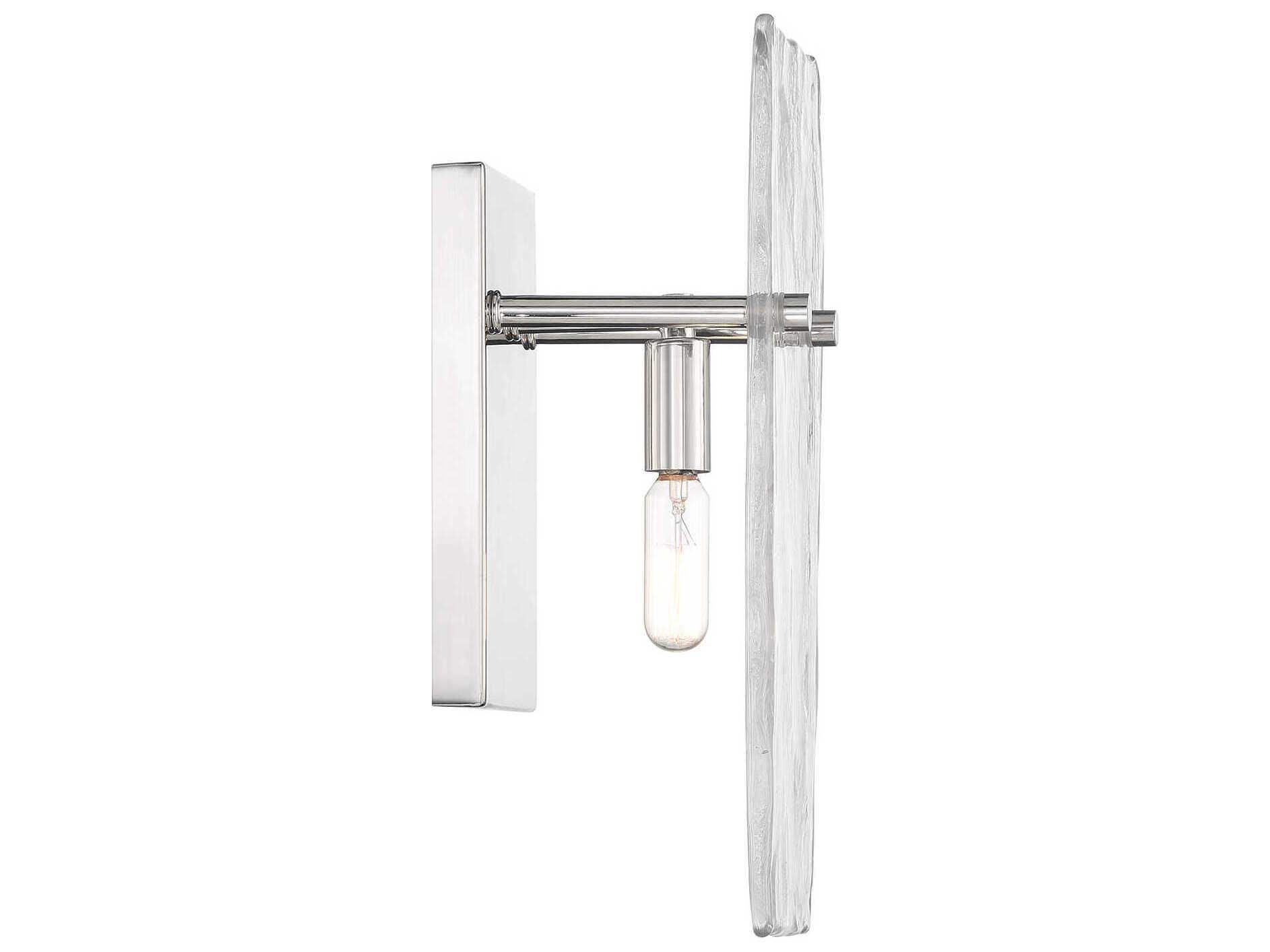 Savoy House Genry 1-Light Polished Nickel Wall Sconce