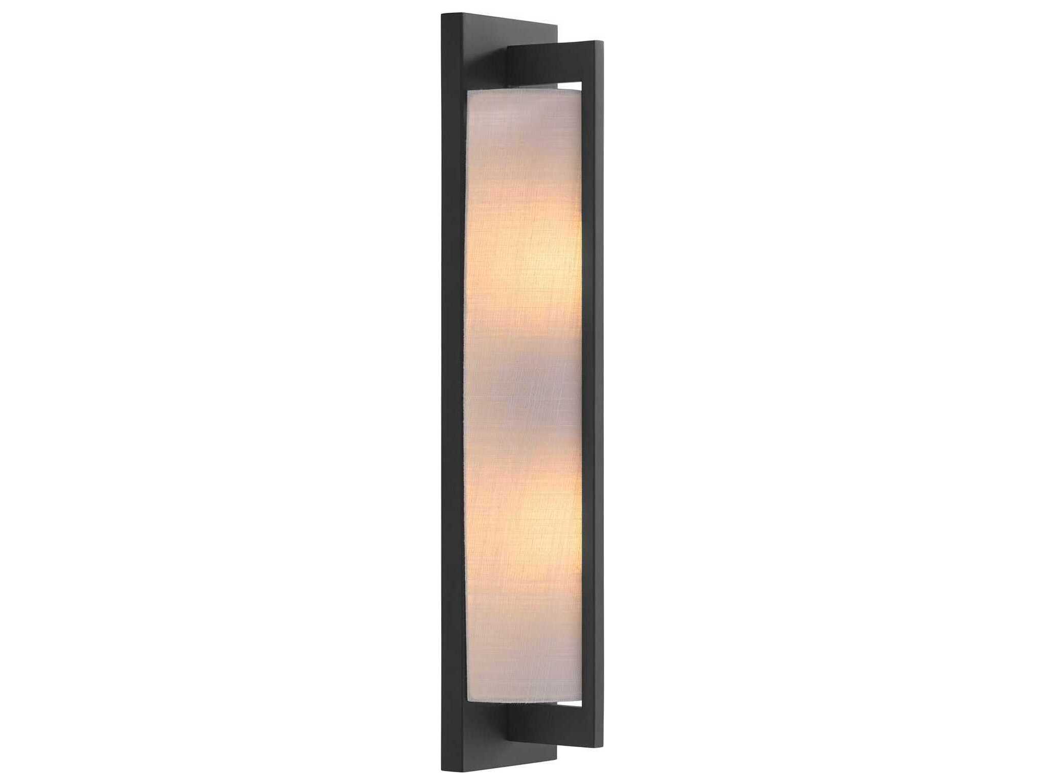 Savoy House Carver 2-Light Matte Black Wall Sconce