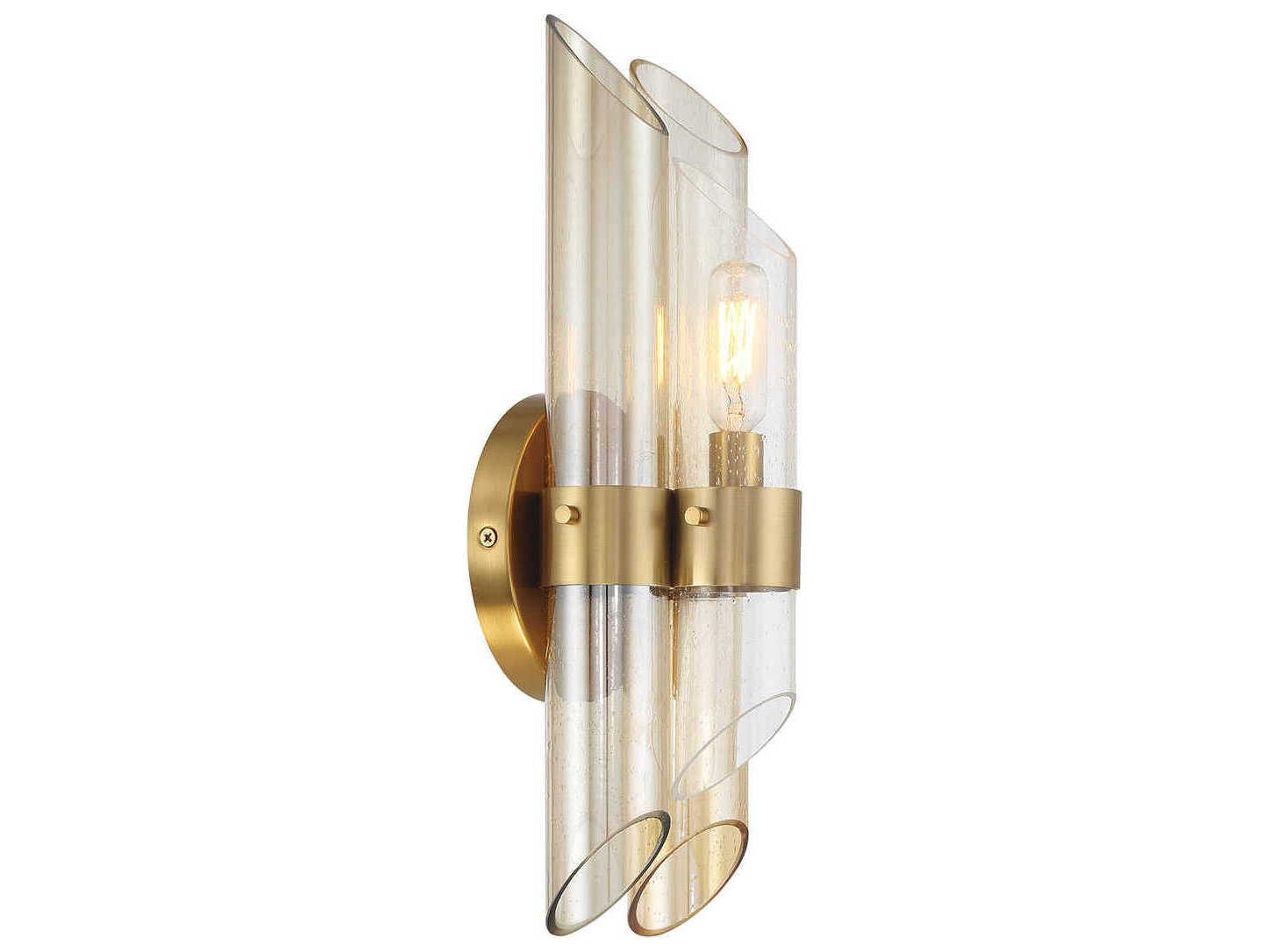 Savoy House Biltmore 1-Light Warm Brass Wall Sconce