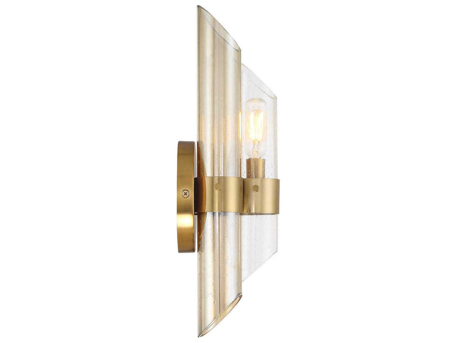 Savoy House Biltmore 1-Light Warm Brass Wall Sconce