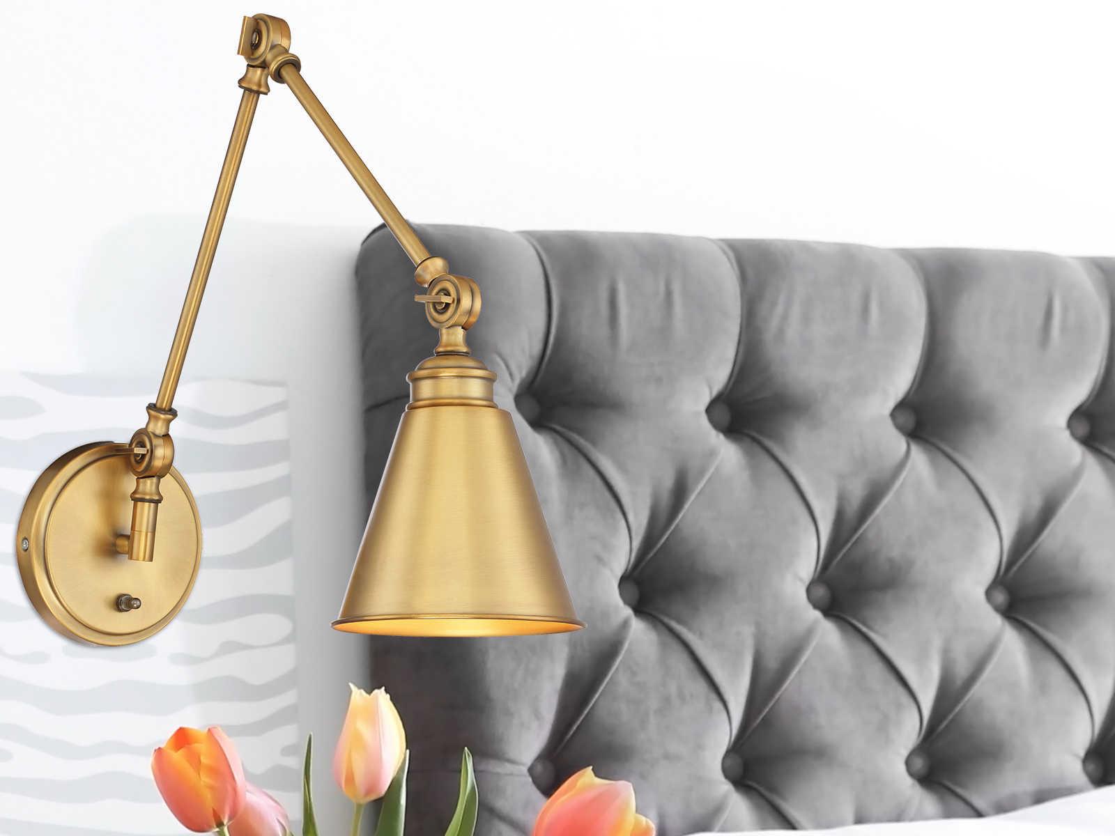 Savoy House Morland 1 - Light Swing Arm Light