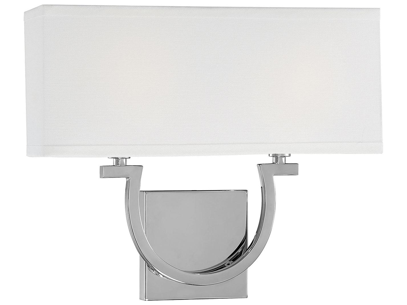 Savoy House Rhodes 2-Light Polished Nickel Wall Sconce