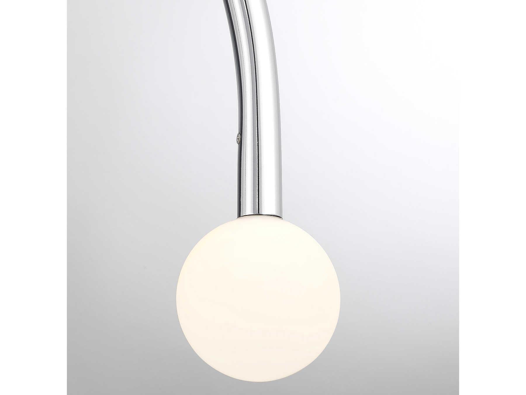 Savoy House Meridian 2-Light Chrome Island Pendant