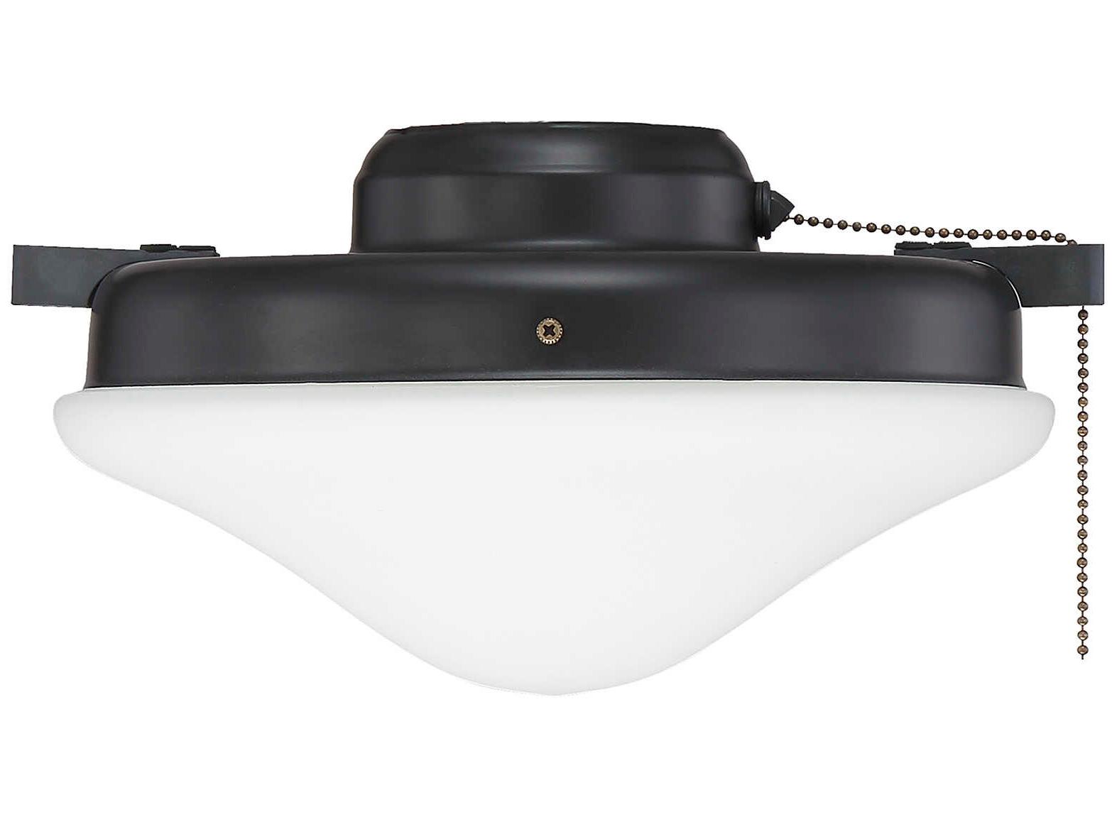 Savoy House Meridian Matte Black 2 - Light Fan Light Kit