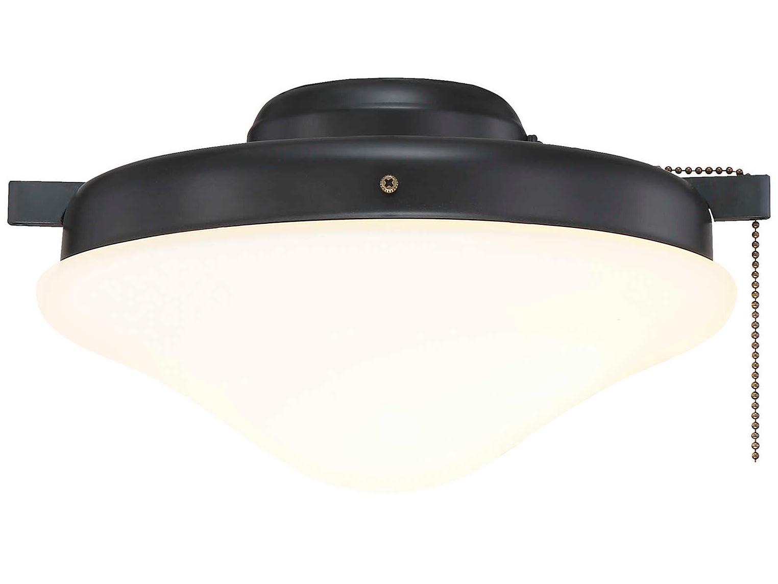 Savoy House Meridian Matte Black 2 - Light Fan Light Kit