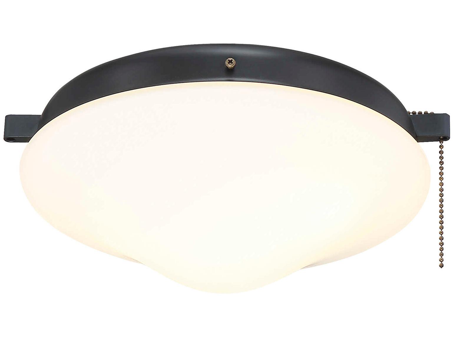 Savoy House Meridian Matte Black 2 - Light Fan Light Kit