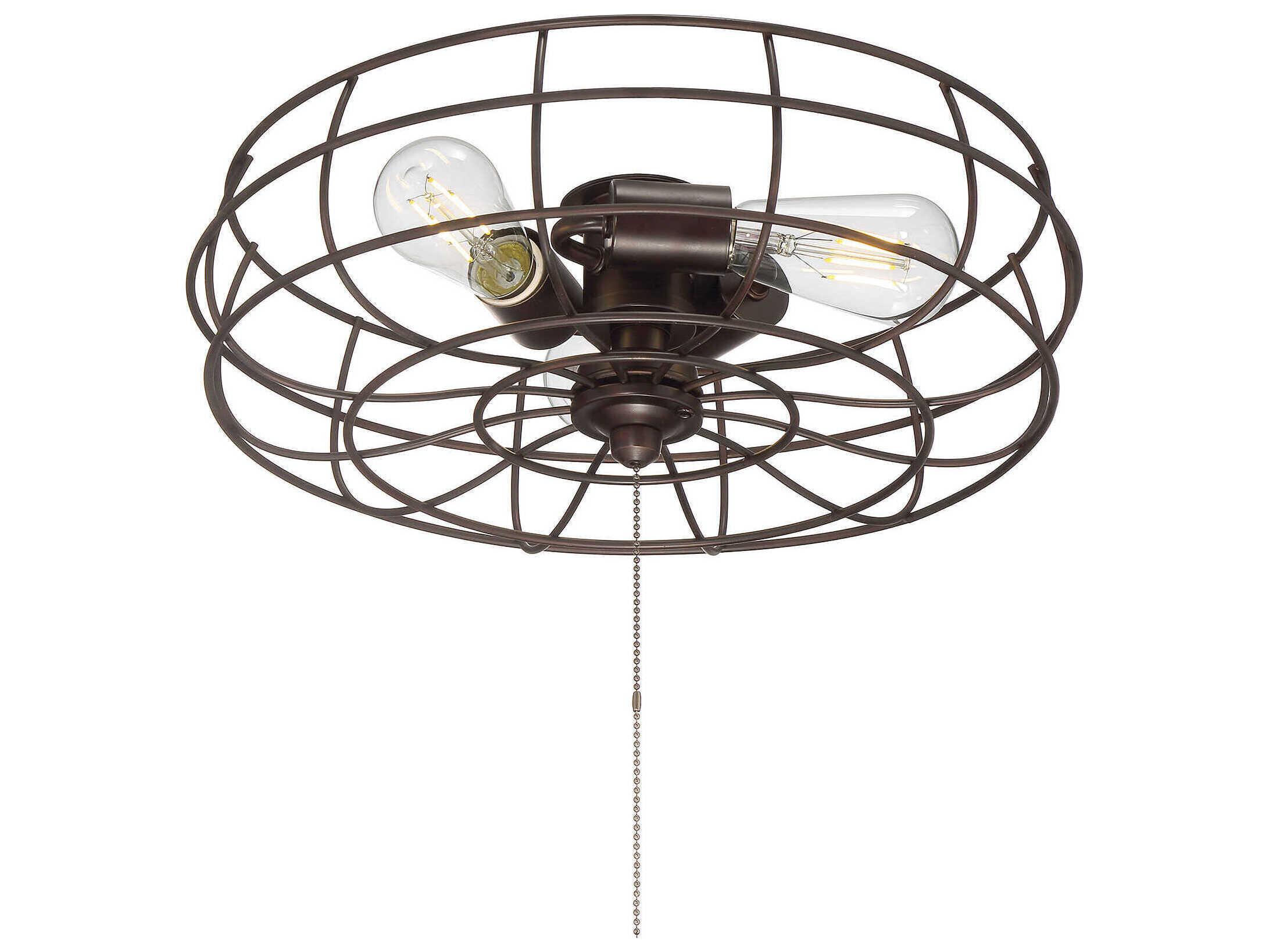 Savoy House Meridian Oil Rubbed Bronze 3 - Light Fan Light Kit