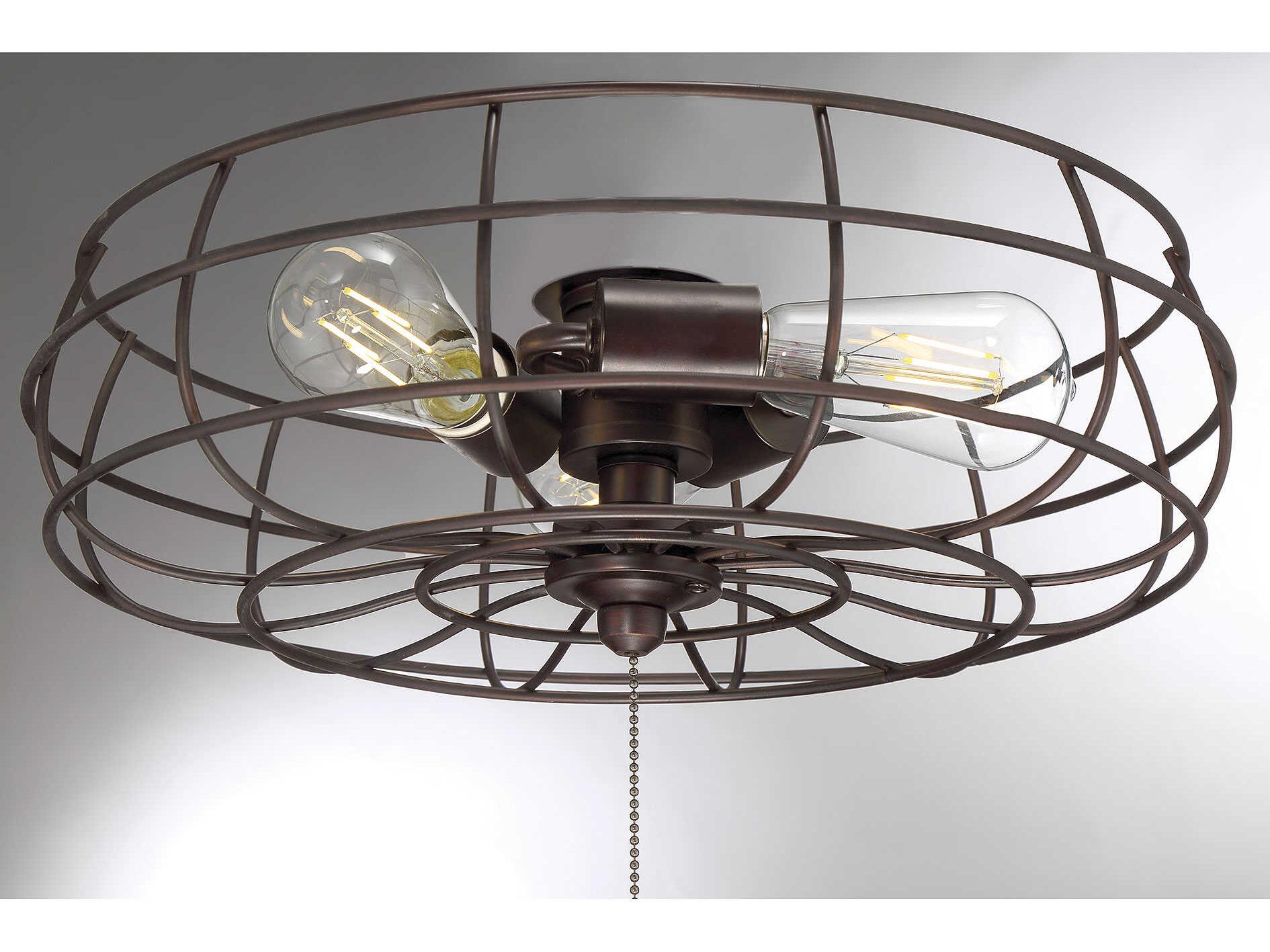 Savoy House Meridian Oil Rubbed Bronze 3 - Light Fan Light Kit