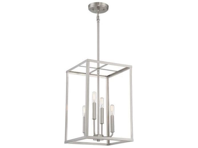 Savoy House Meridian 4-Light Brushed Nickel Mini Pendant